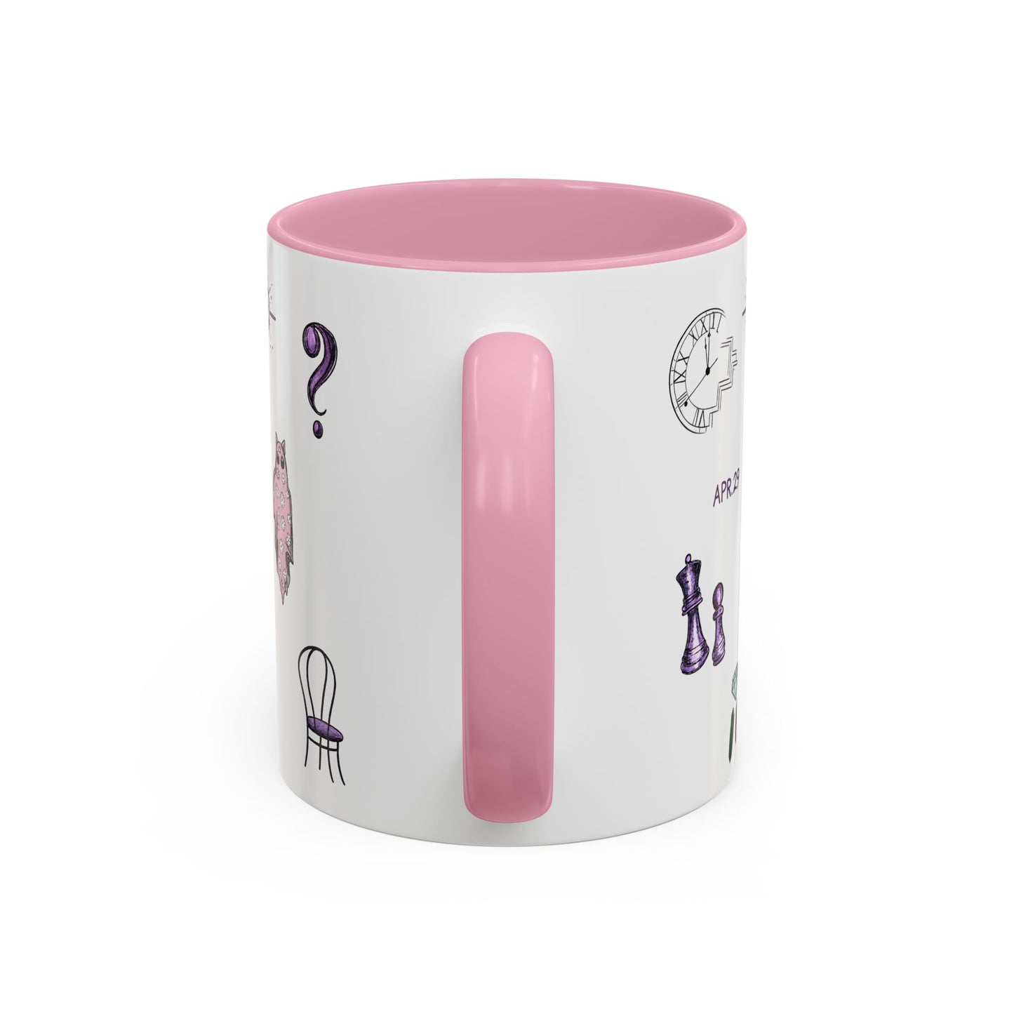 Midnights Icons Coffee Mug — Cute Illustrated Symbol Collage (11oz)