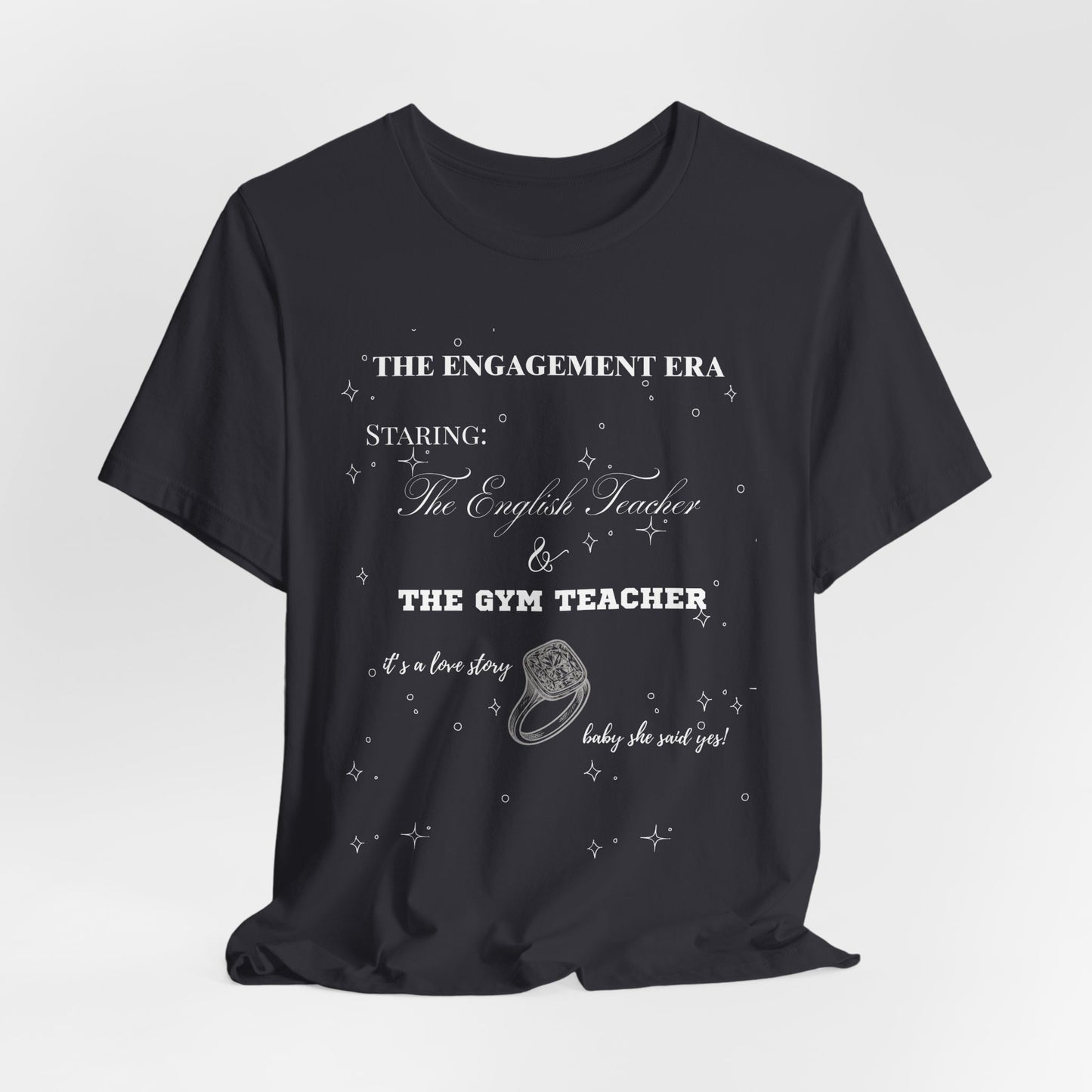 Funny Gym Teacher Engagement Tee, Unisex Teacher Shirt, Engagement Gift, Cousin Shirts, Fun Workout Tee, Teacher Appreciation