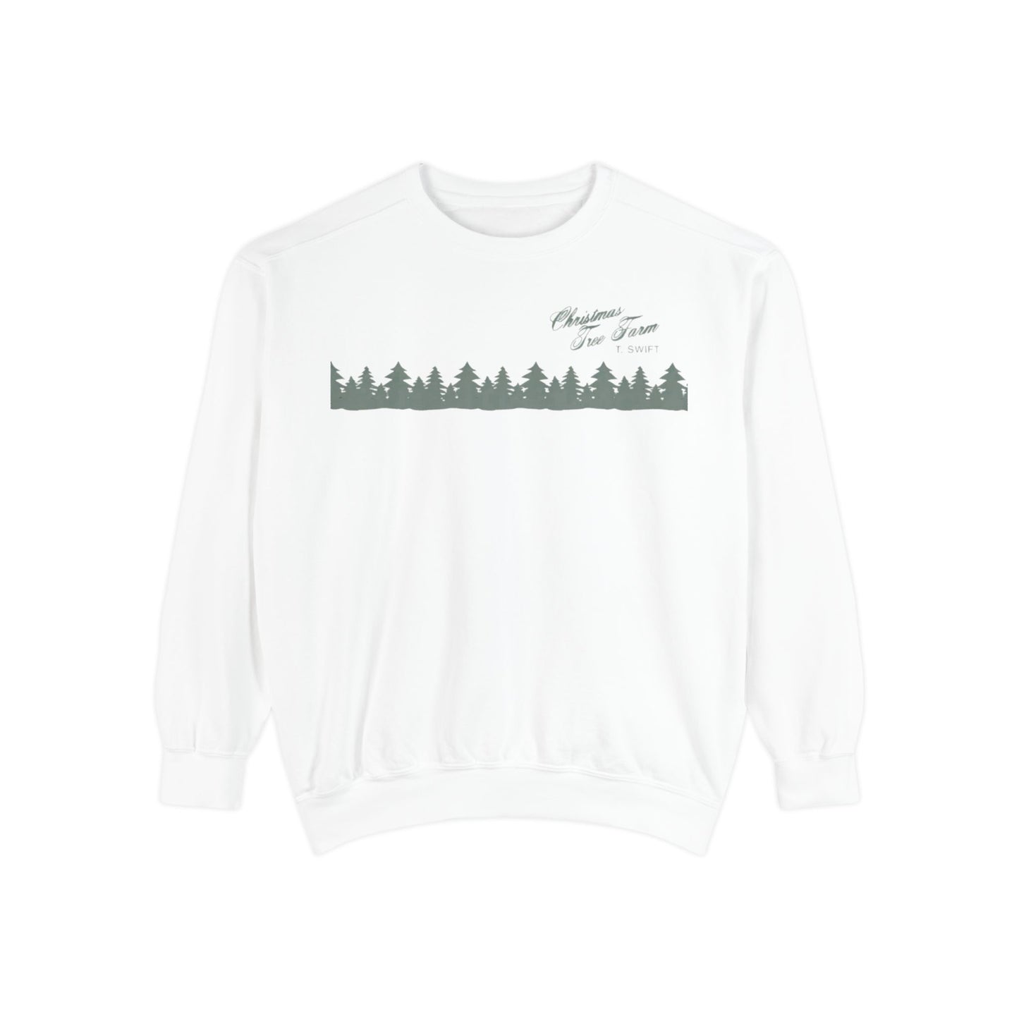 tree farm Comfort Colors Unisex Garment-Dyed Sweatshirt