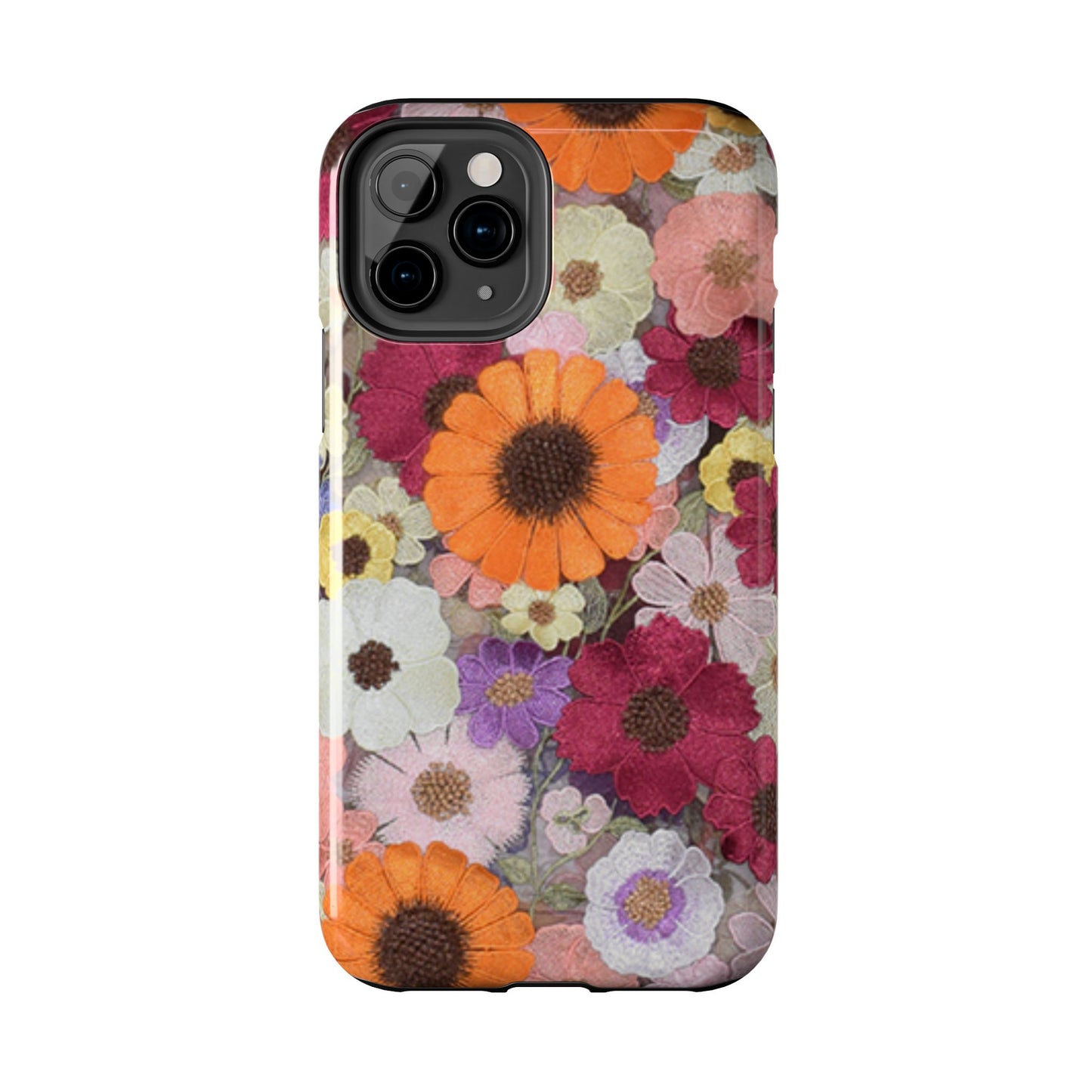 Swiftie Floral Tough Phone Case - Inspired by Tay's 2021 Grammy's Dress!