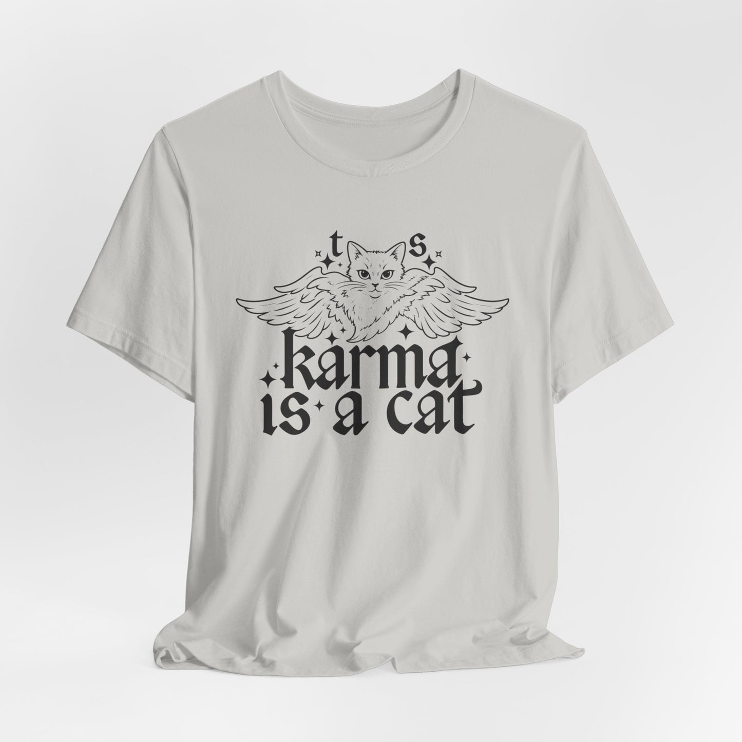 Karma Cat - Unisex Jersey Short Sleeve Tee
