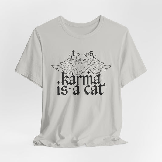 Karma Cat - Unisex Jersey Short Sleeve Tee