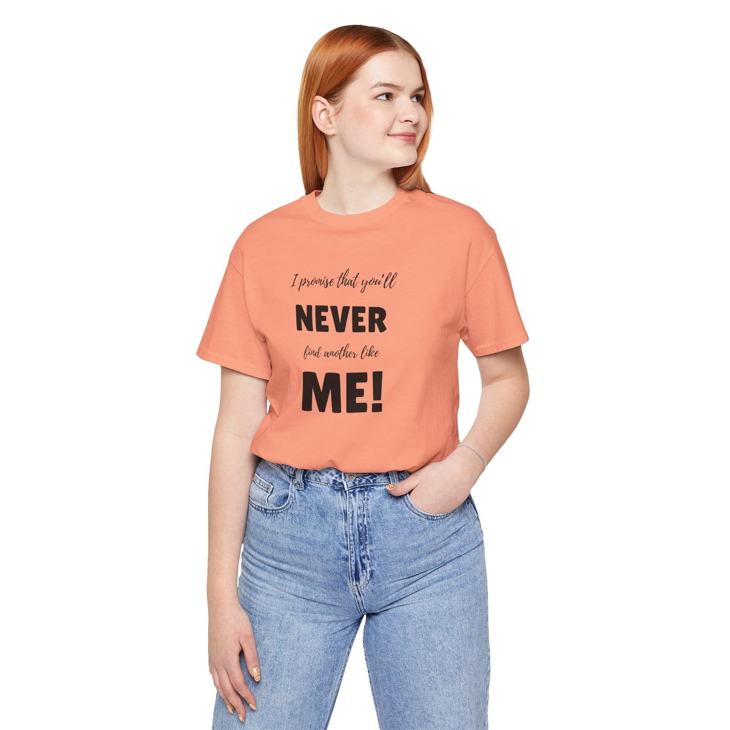 ME! butterfly wings front and back - Unisex Jersey Short Sleeve Tee
