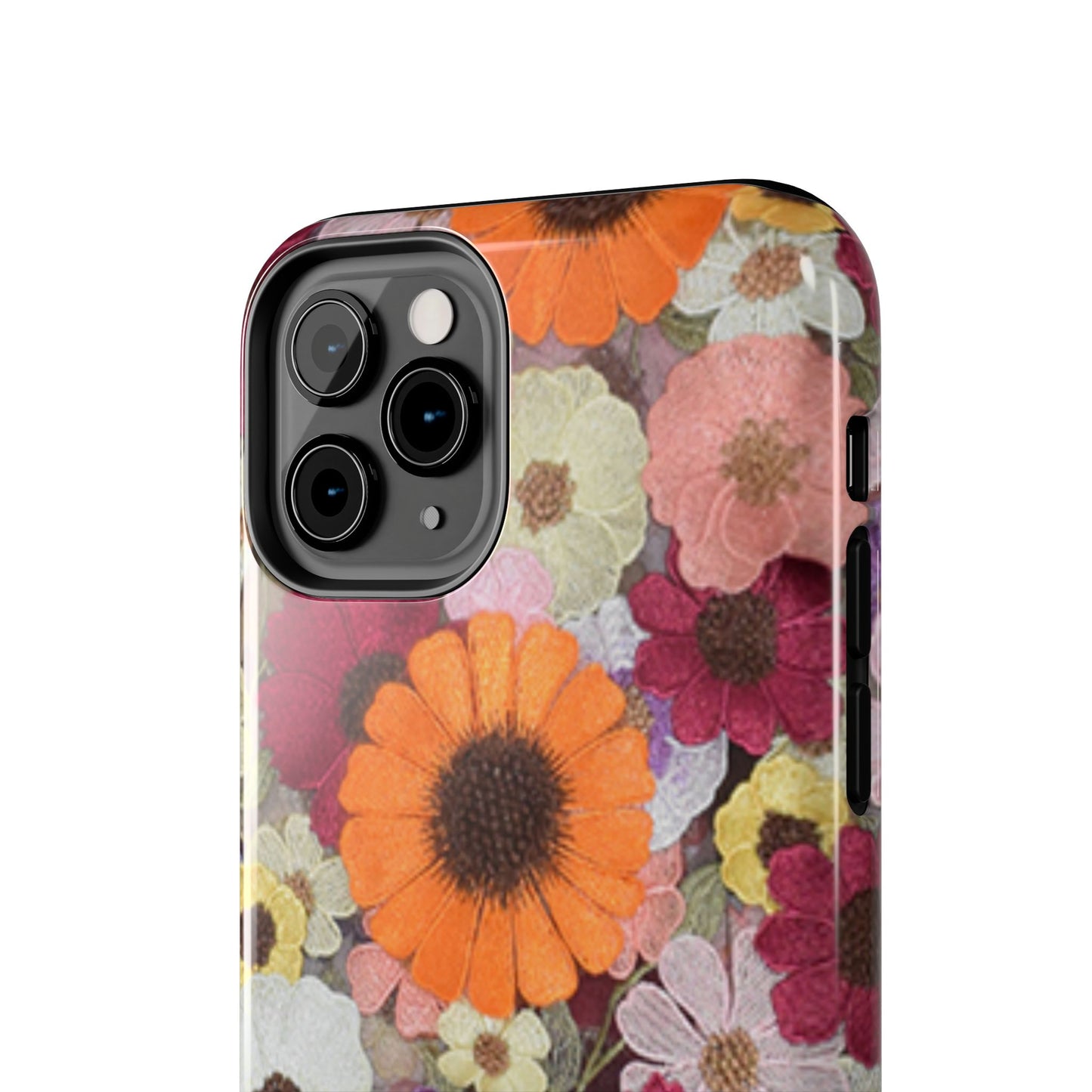 Swiftie Floral Tough Phone Case - Inspired by Tay's 2021 Grammy's Dress!