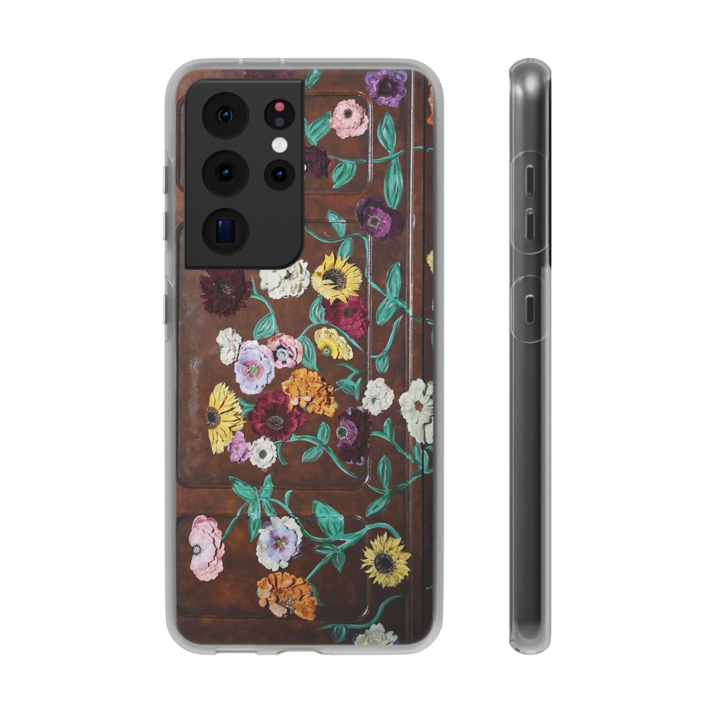 Surprise Song Flower Piano Phone Flexi Cases