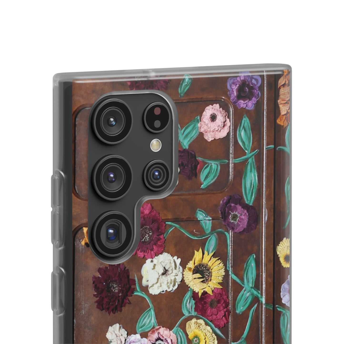 Surprise Song Flower Piano Phone Flexi Cases