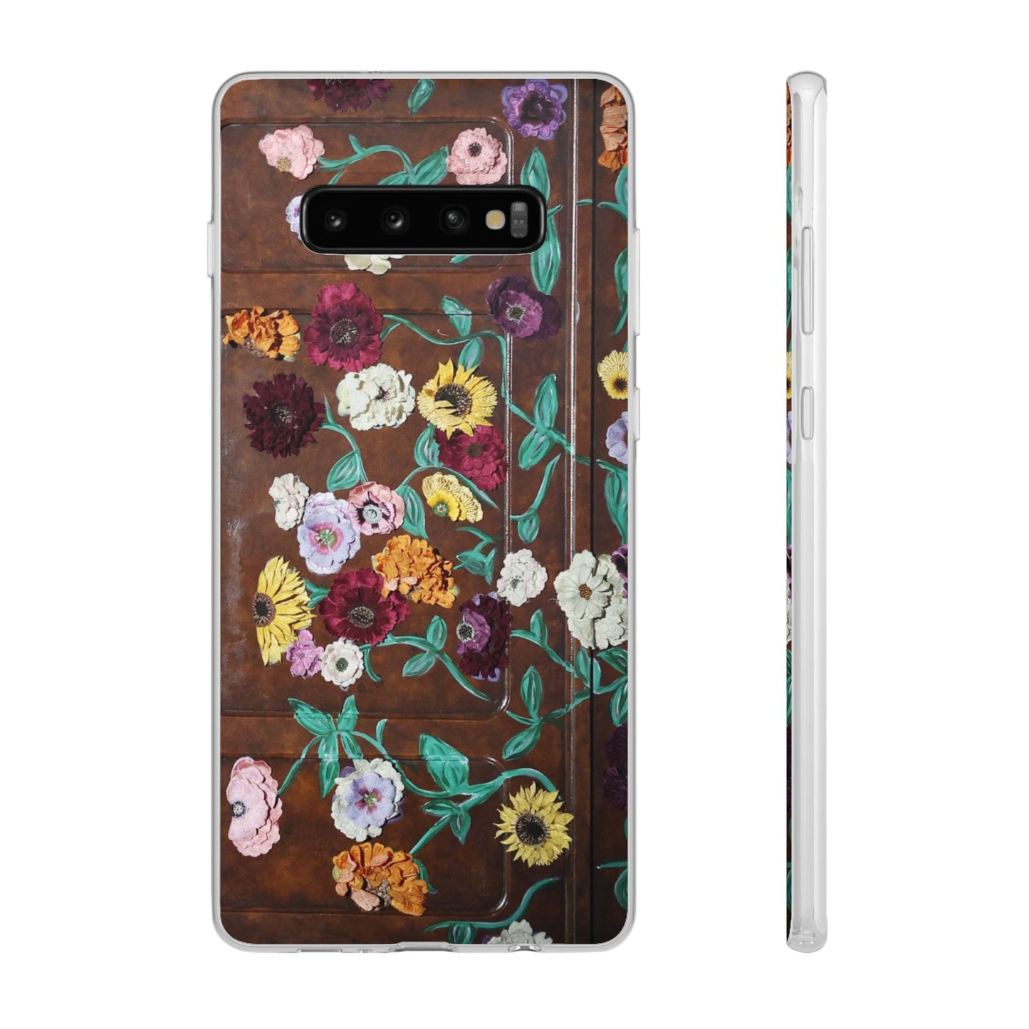 Surprise Song Flower Piano Phone Flexi Cases