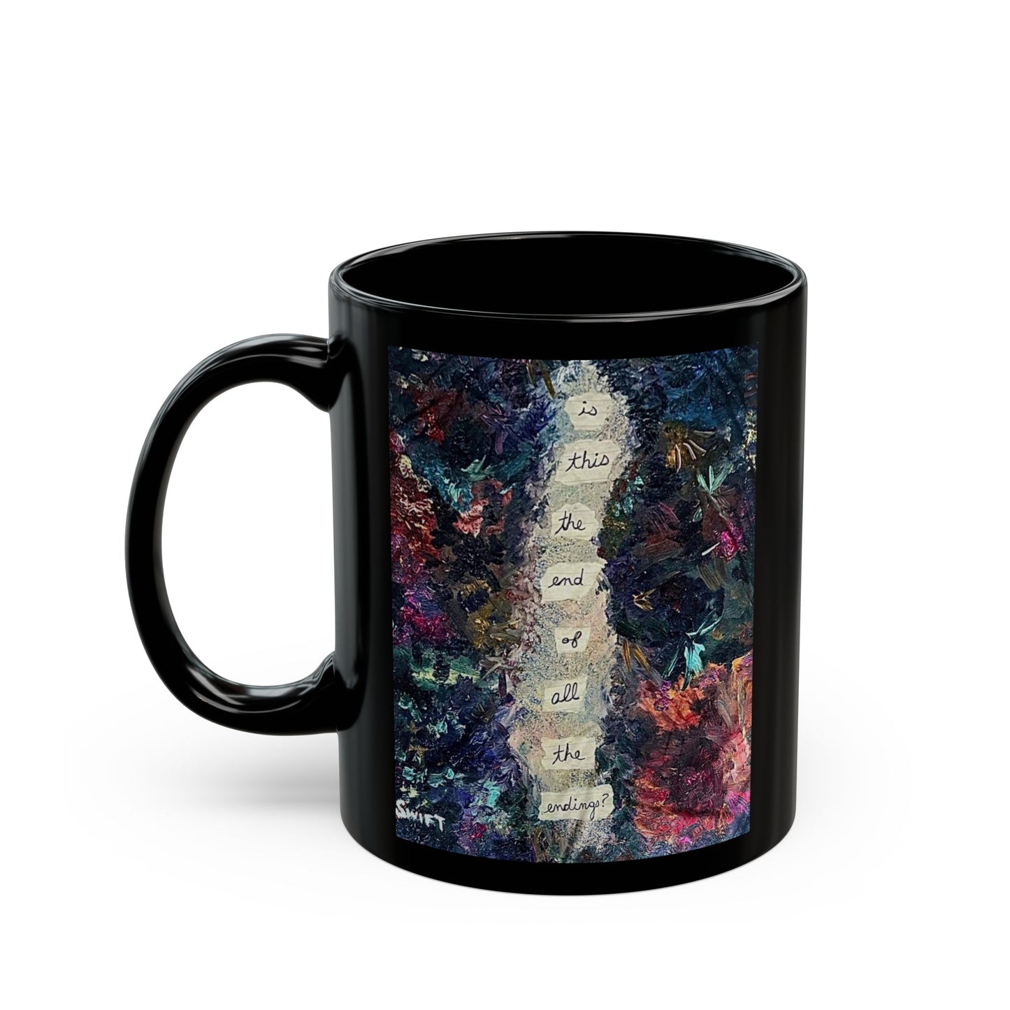 King of My Heart Black Mug (11oz)