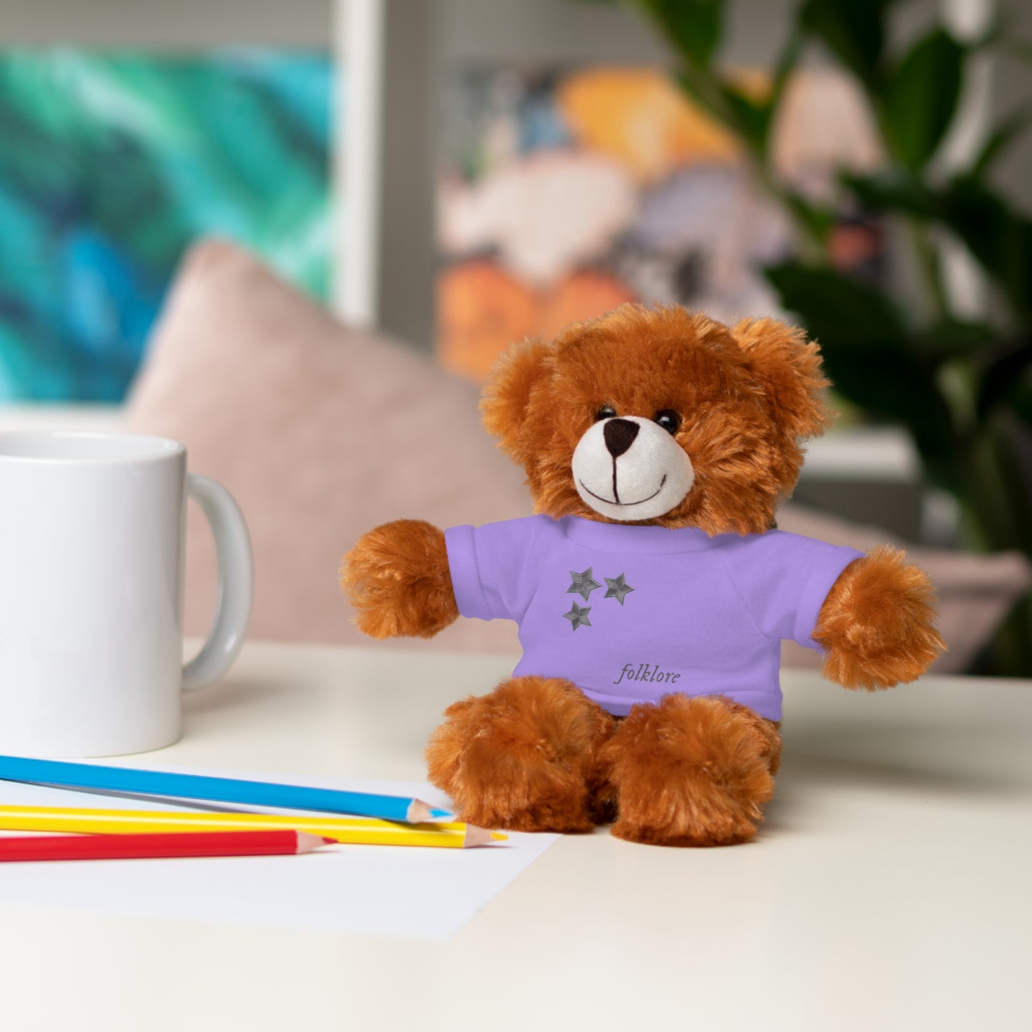 Stars Plush FL — Cozy Gift Teddy for Kids & Occasions