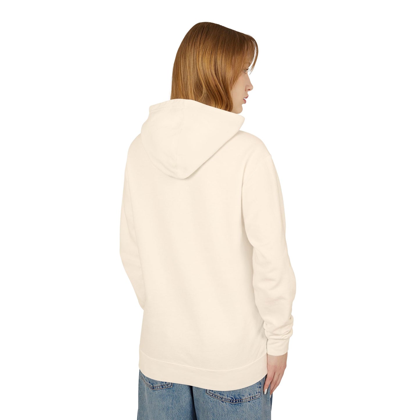 Under the Mistletoe - Unisex Lightweight Hooded Sweatshirt - Comfort Colors