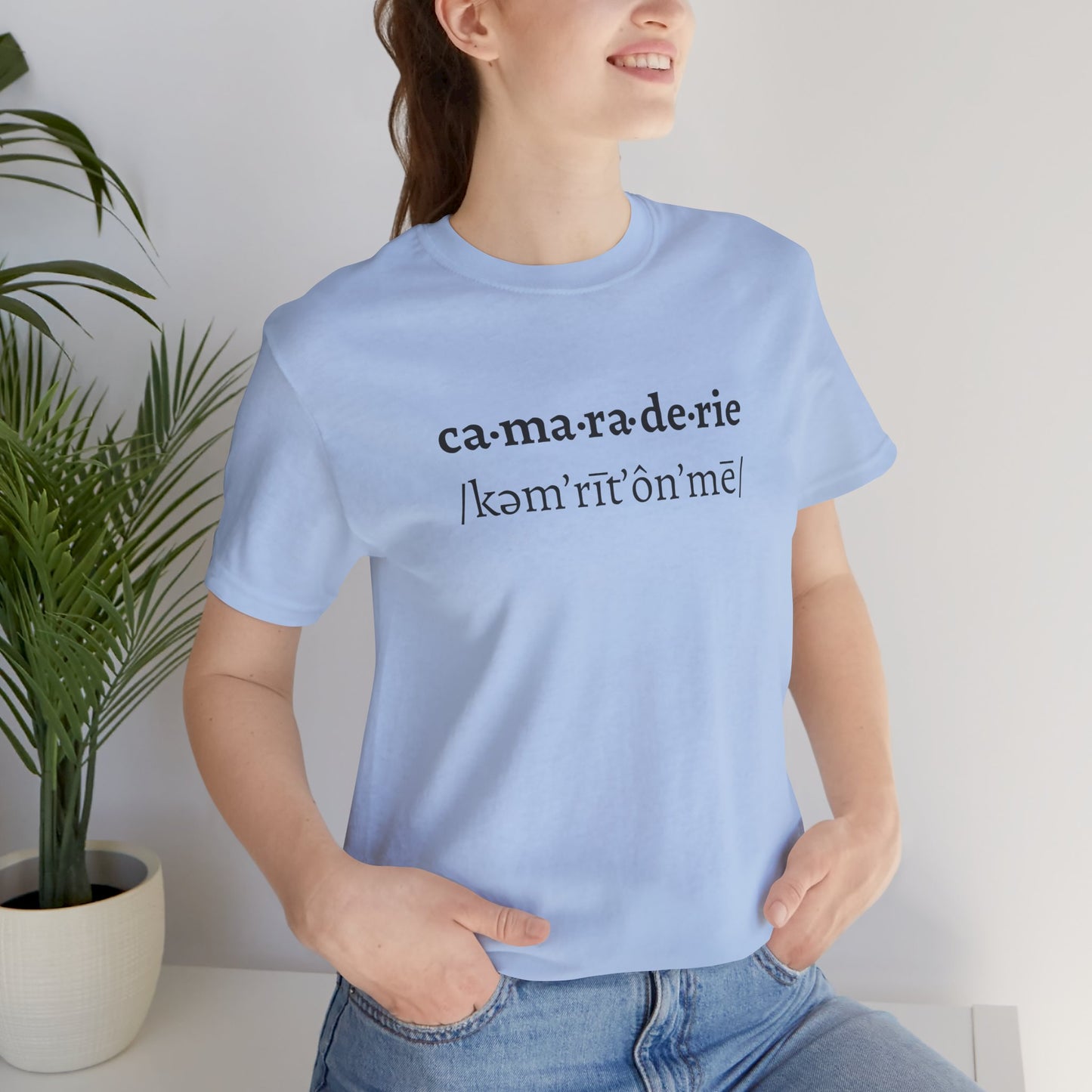 camaraderie - Unisex Jersey Short Sleeve Tee