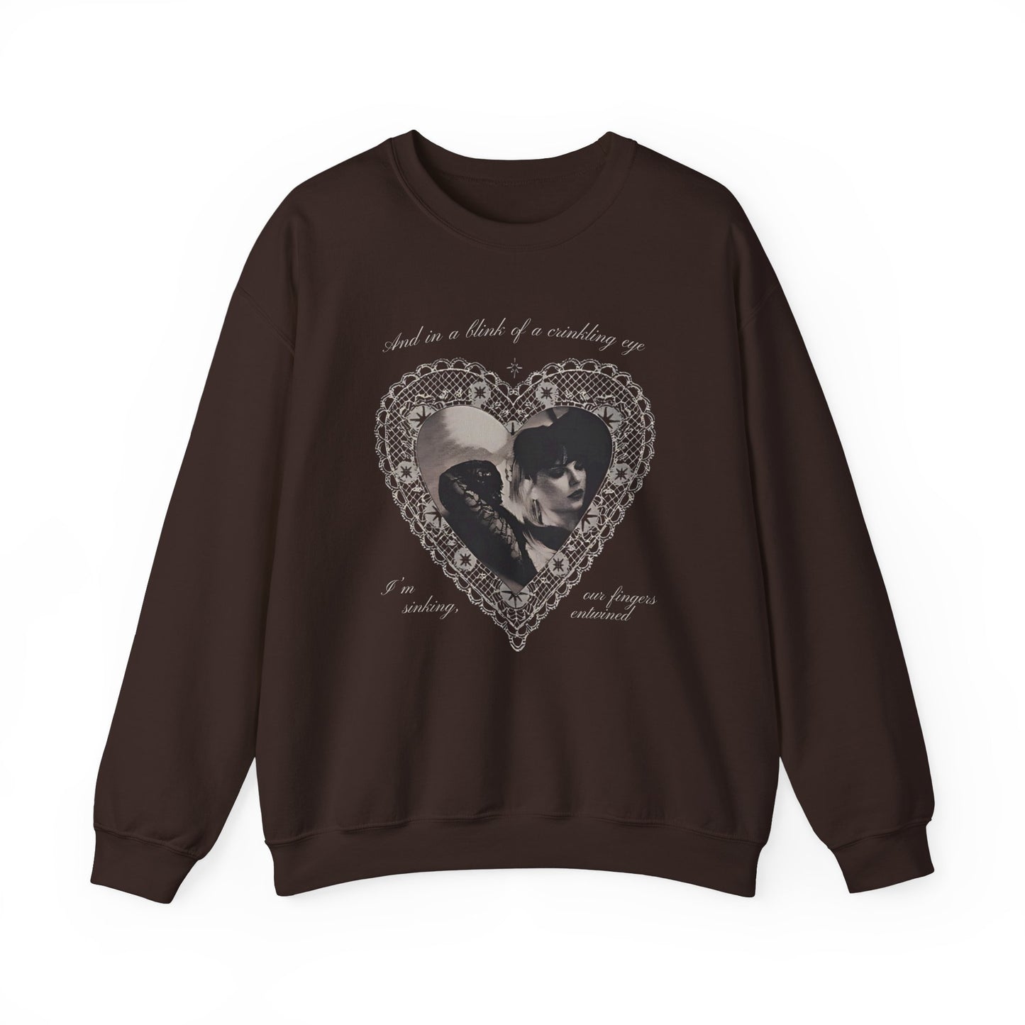 Crinkling Eye - Unisex Heavy Blend™ Crewneck Sweatshirt