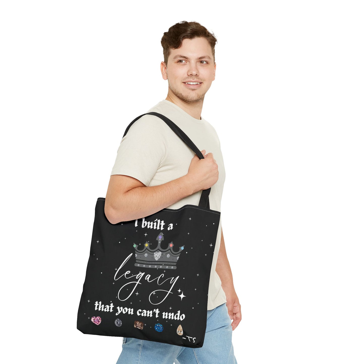 I Built a Legacy Tote Bag, Inspirational Tote, Motivational Bag, Empowerment Accessories, Swiftie bag