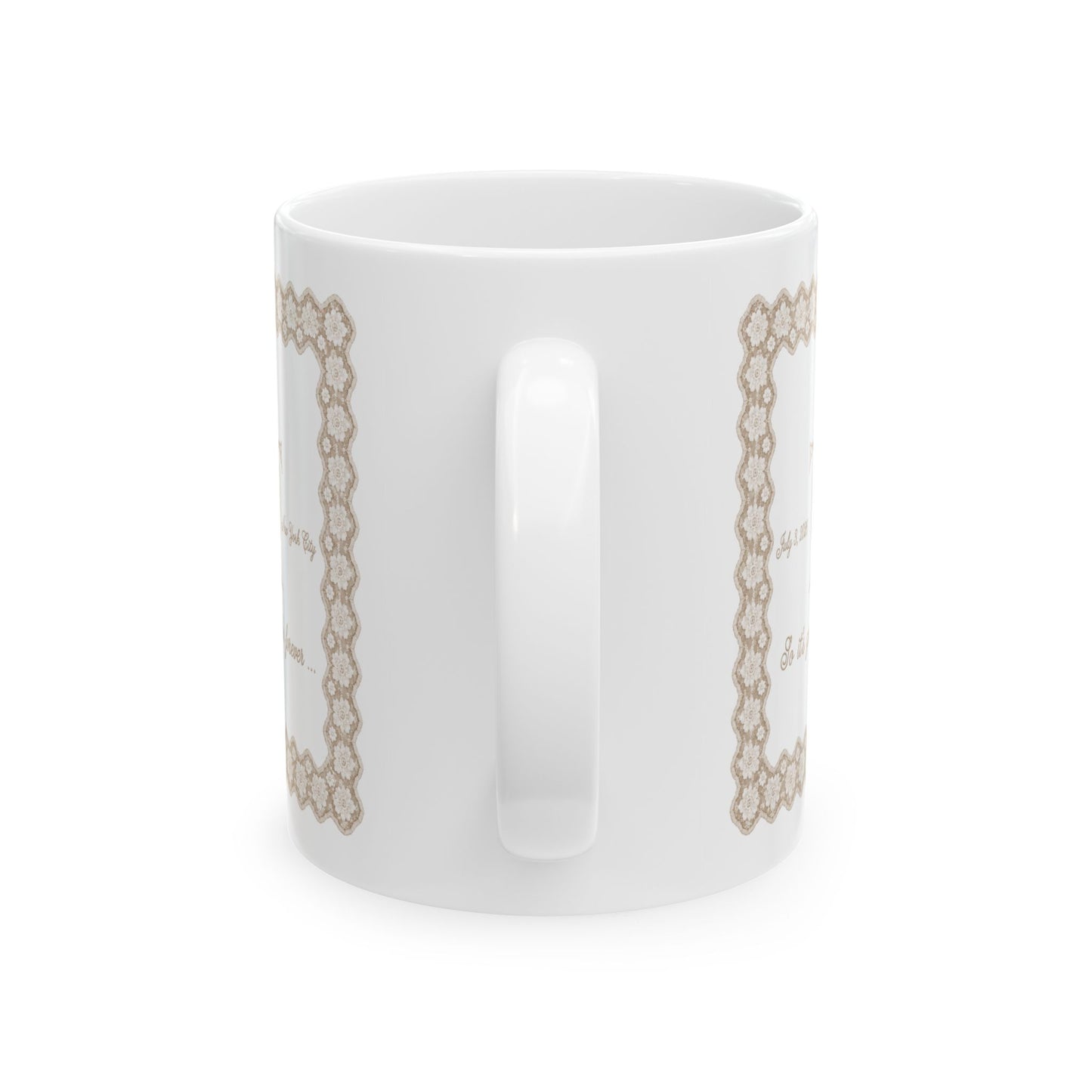T&T Ceramic Coffee Cup (11oz)