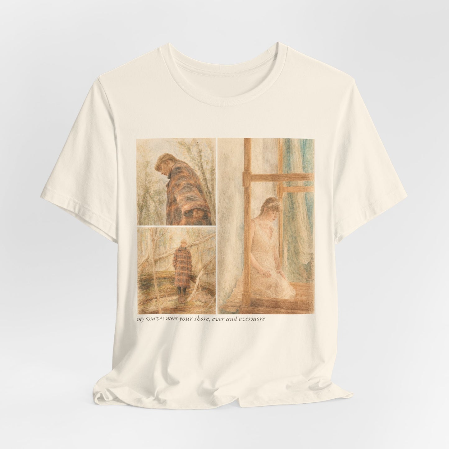 my waves - Soft Pastel Illustration Shirt