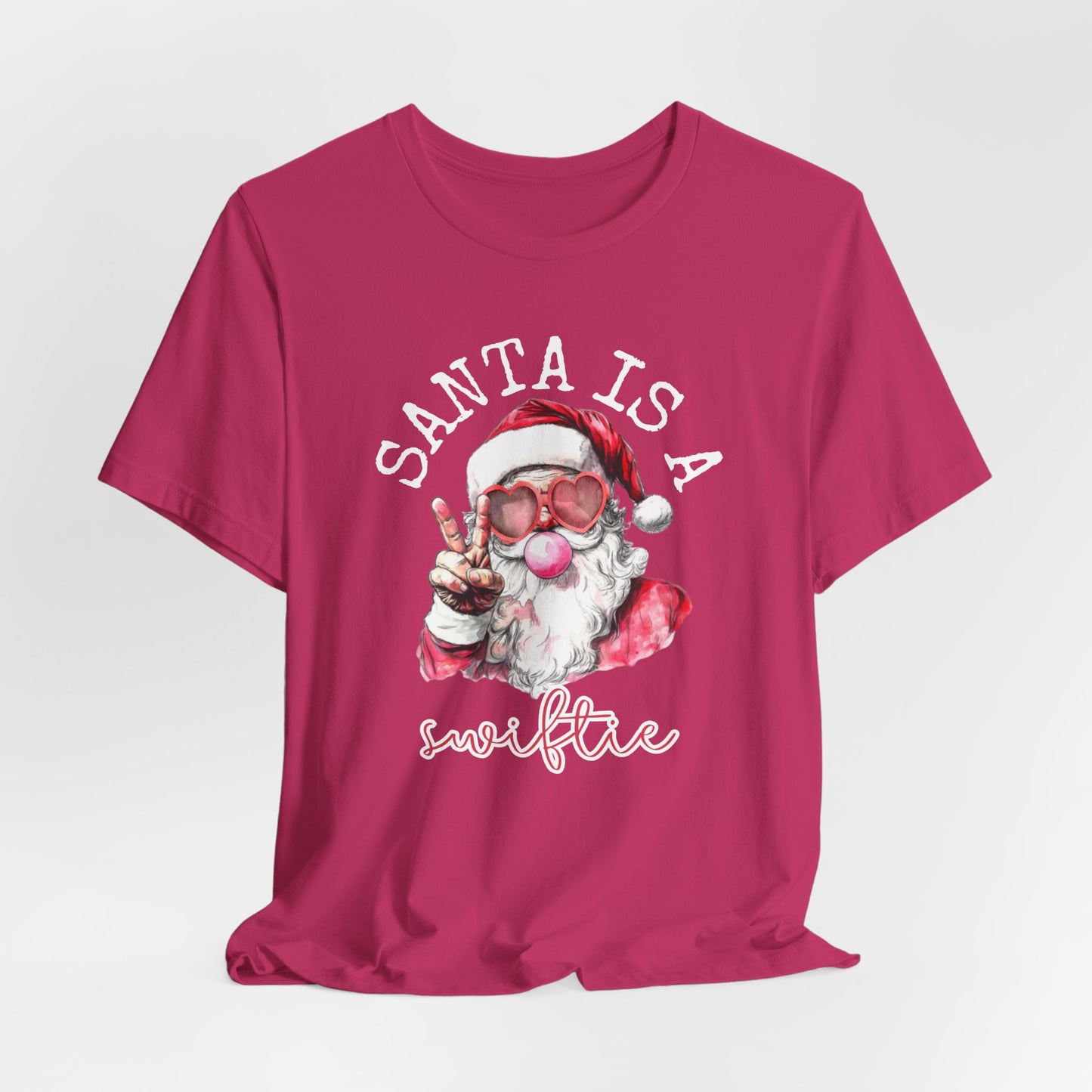 Santa is a Swiftie - Unisex Jersey Short Sleeve Tee