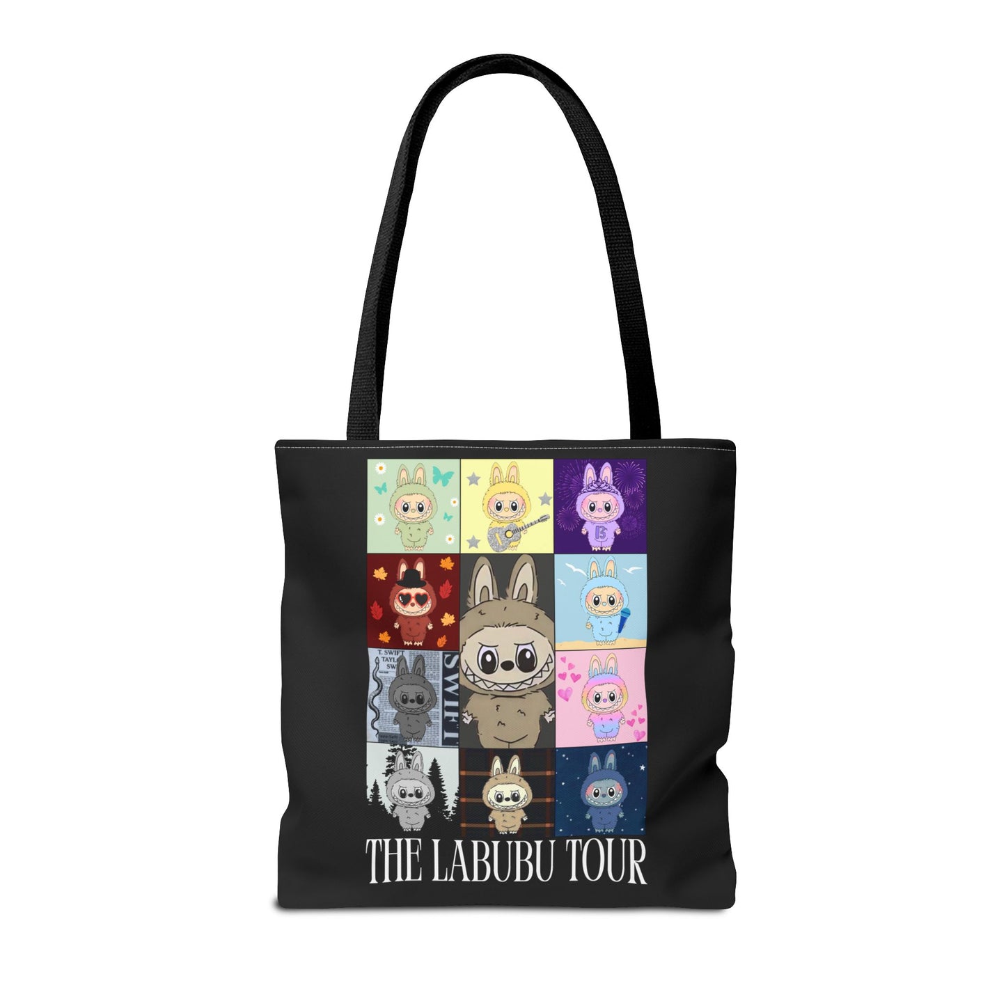 Cute Character Tour Tote Bag | Swiftie Gift | Cartoon Style, Anime Accessories, Gift for Kids, Everyday Use, Eco-Friendly Shopping