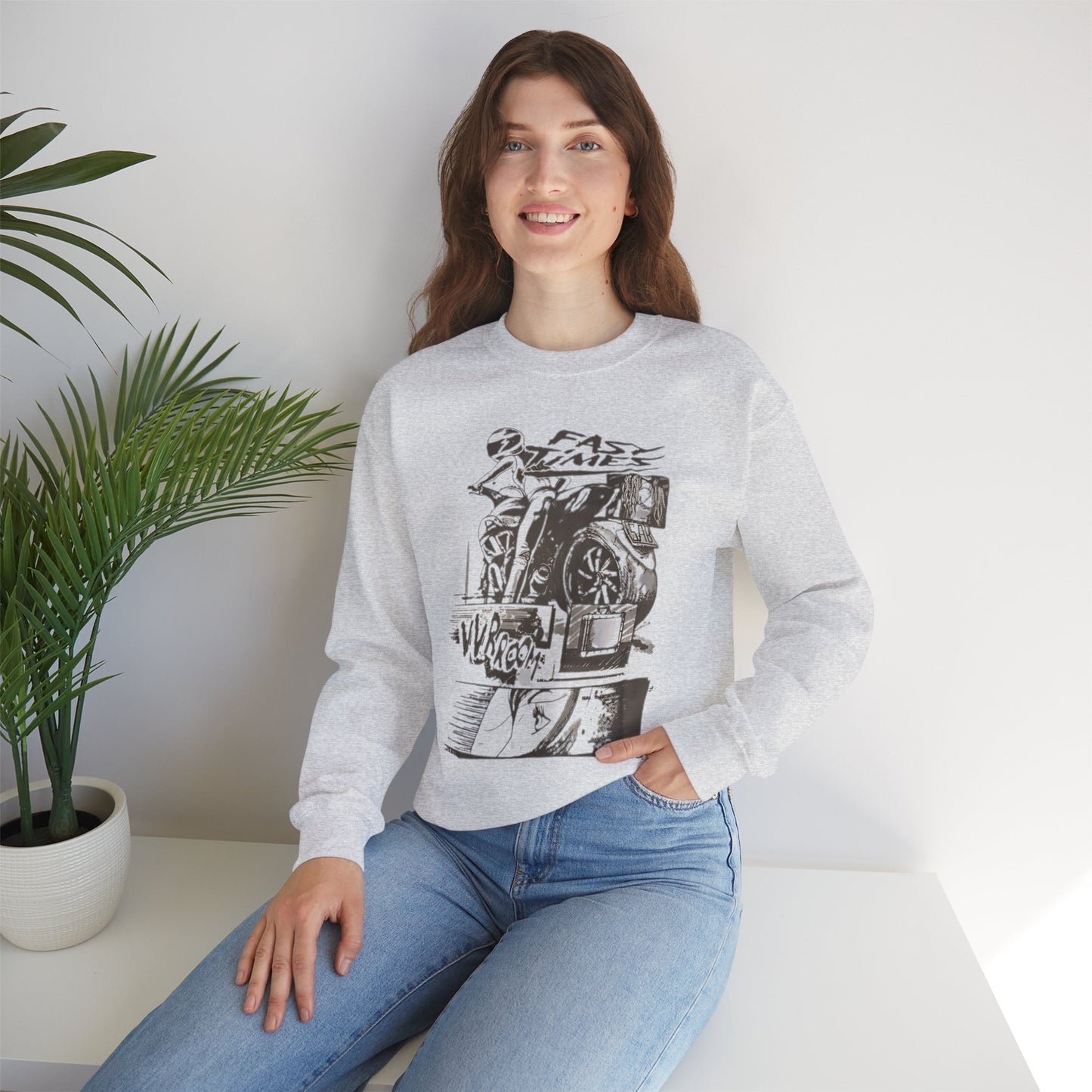 Fast Times Inspired - Unisex Heavy Blend™ Crewneck Sweatshirt