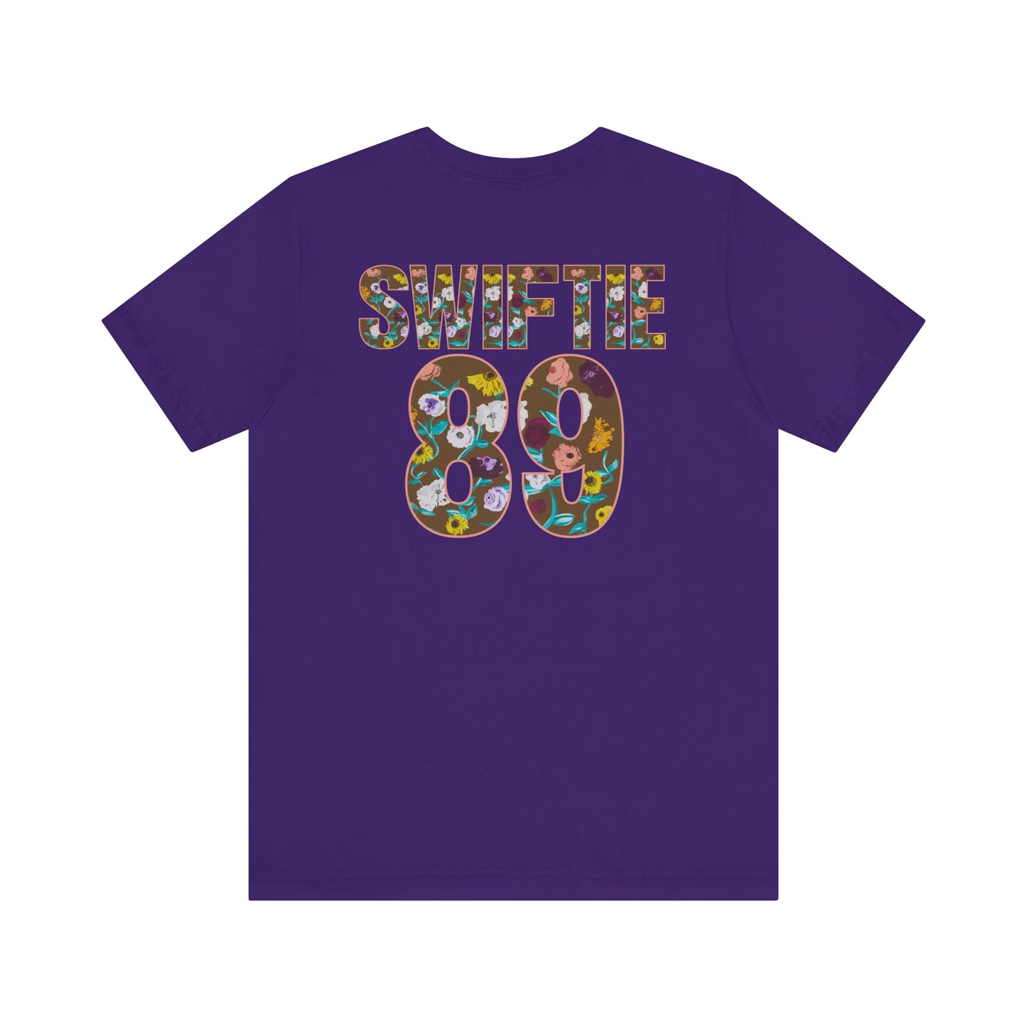 Floral Swiftie Tee - Unisex Jersey Short Sleeve T-Shirt
