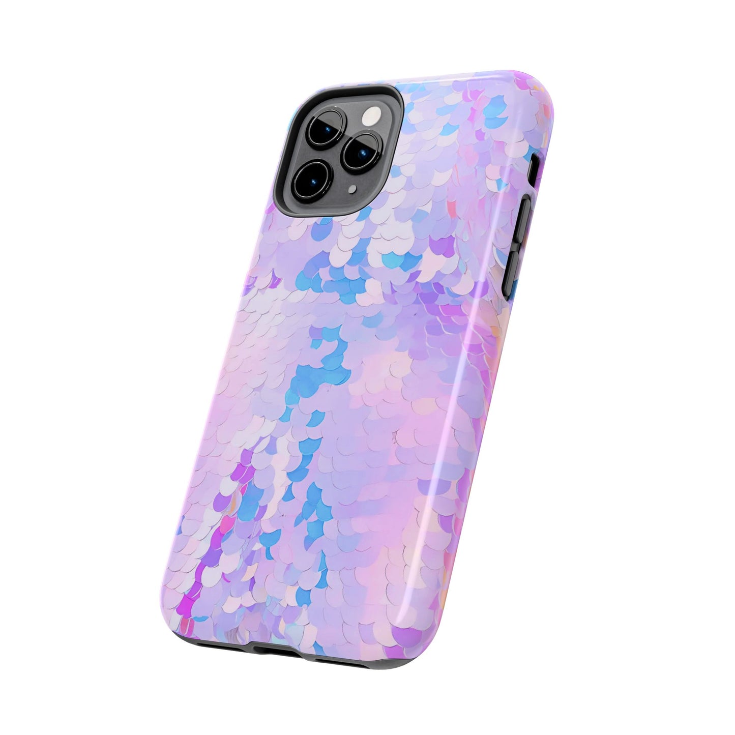 Colorful Sequin Romper Tough Phone Case - Stylish Protection for Your Device