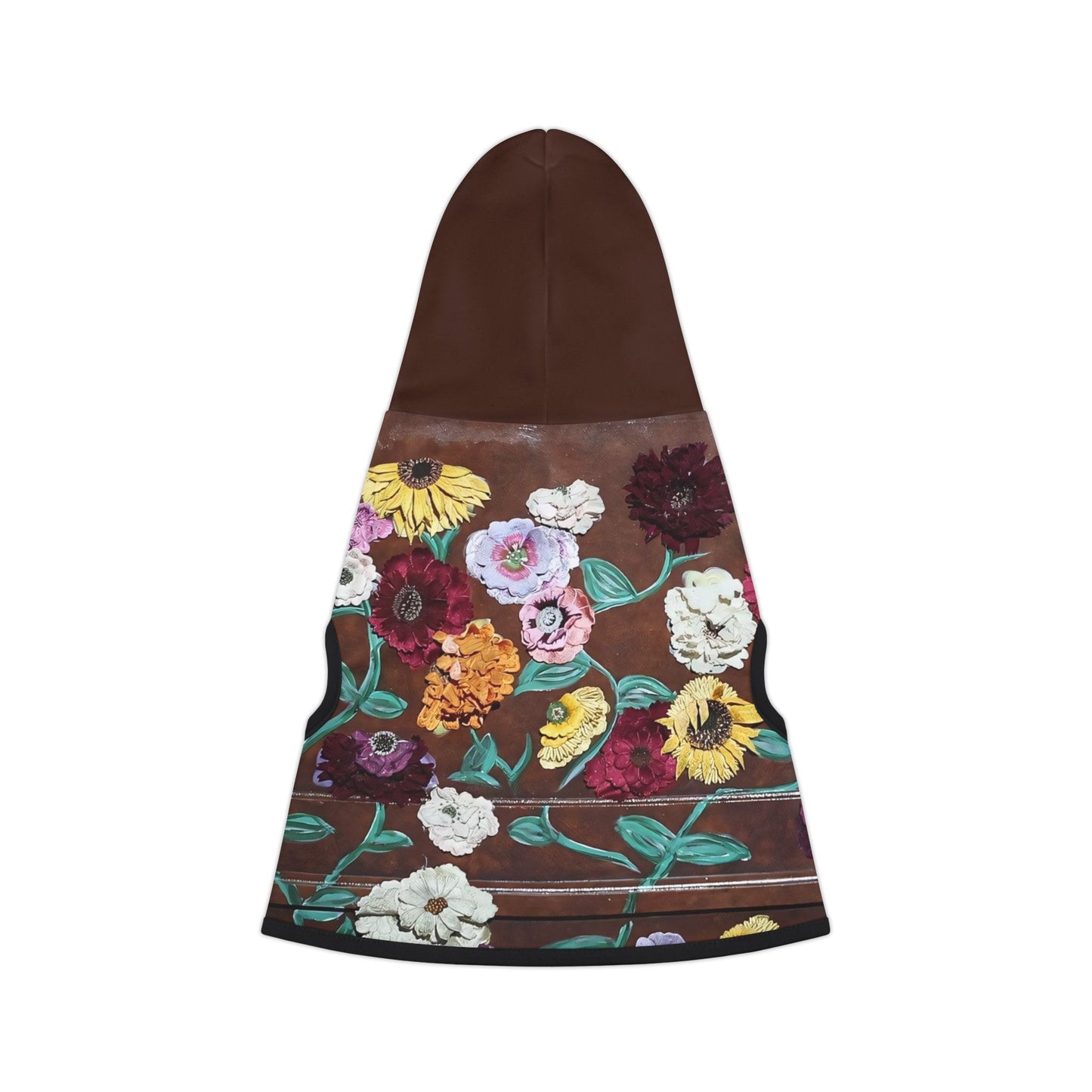 Surprise Song Piano Flowers - Pet Hoodie