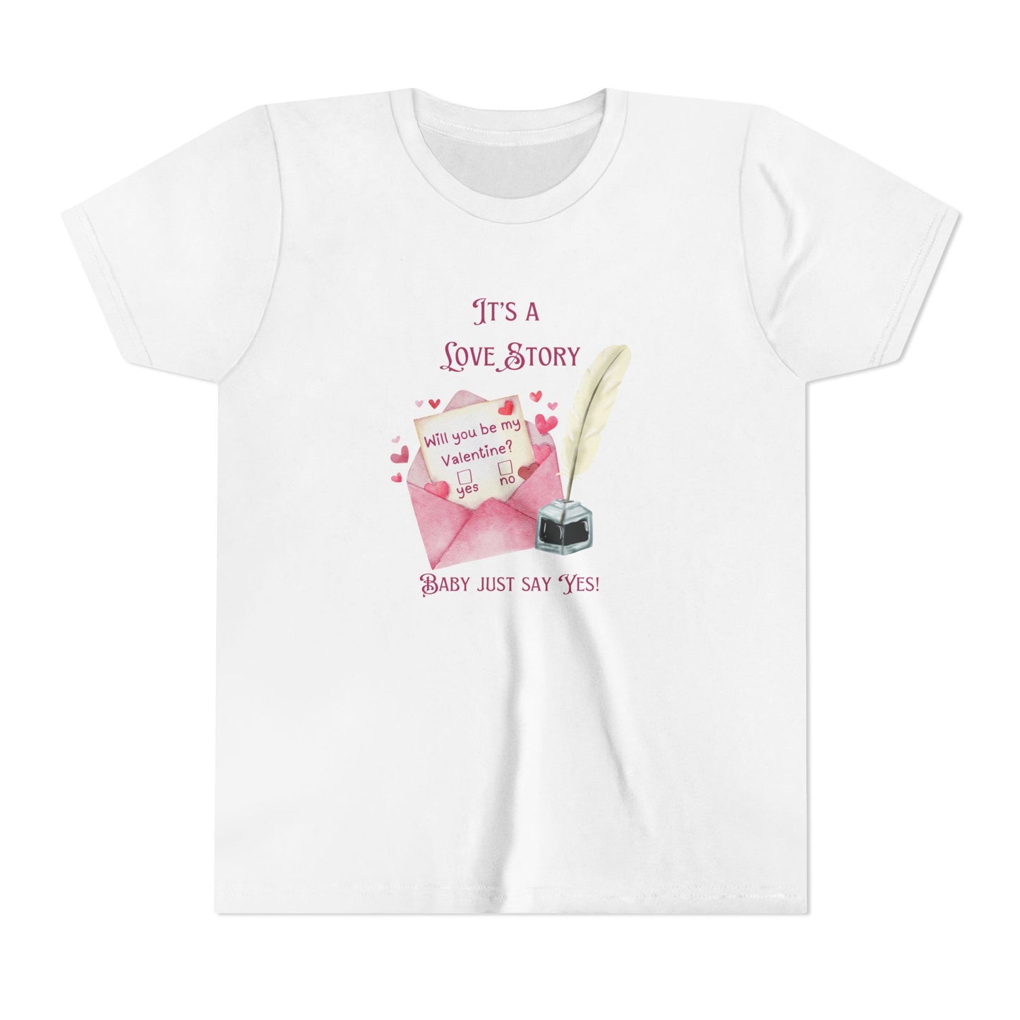 Love Story Valentine - Youth Short Sleeve Tee