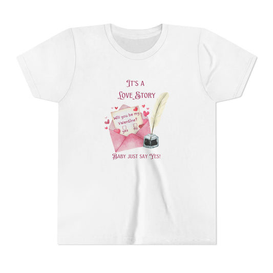 Love Story Valentine - Youth Short Sleeve Tee