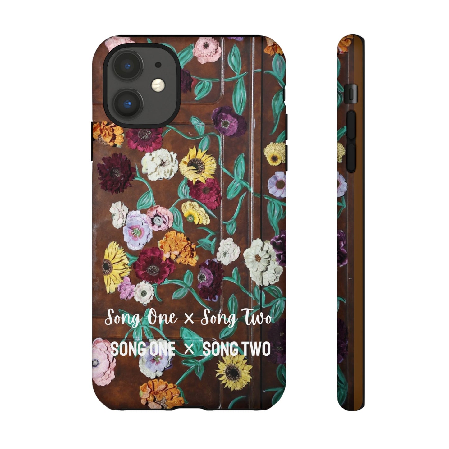 CUSTOMIZABLE with Surprise Song Titles - Surprise Song Floral Piano - Tough Cases