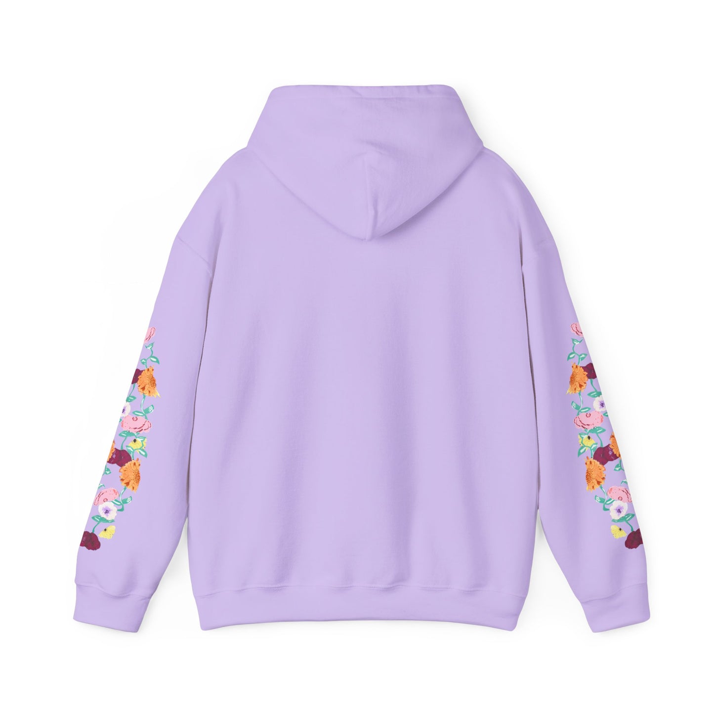 Acoustic Piano Floral Sleeve Hoodie