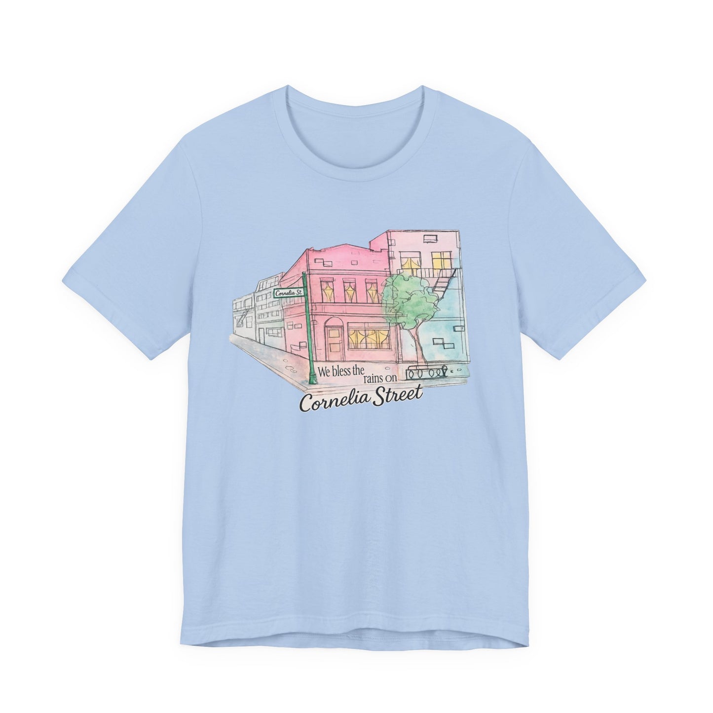 Cornelia Street Illustration Solid Tee