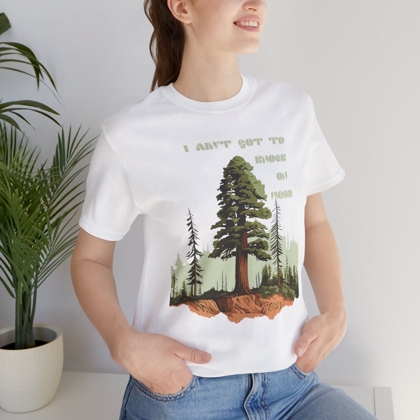 Nature-Themed Unisex Jersey Tee - "I Ain't Got to Knock on Wood" | Outdoor Lovers, Eco-Friendly Gift, Camp Vibes, Adventure Wear, Gift [...]
