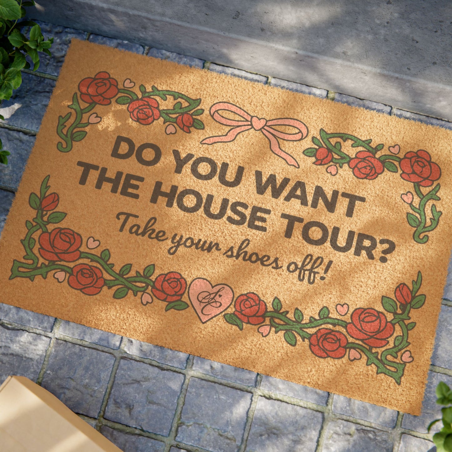 Doormat — House Tour Decorative Coir Welcome Mat
