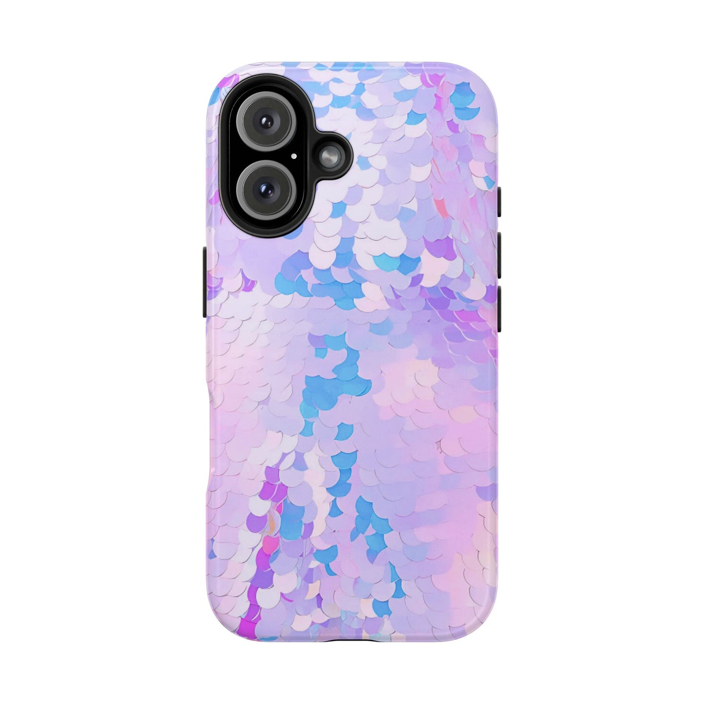 Colorful Sequin Romper Tough Phone Case - Stylish Protection for Your Device