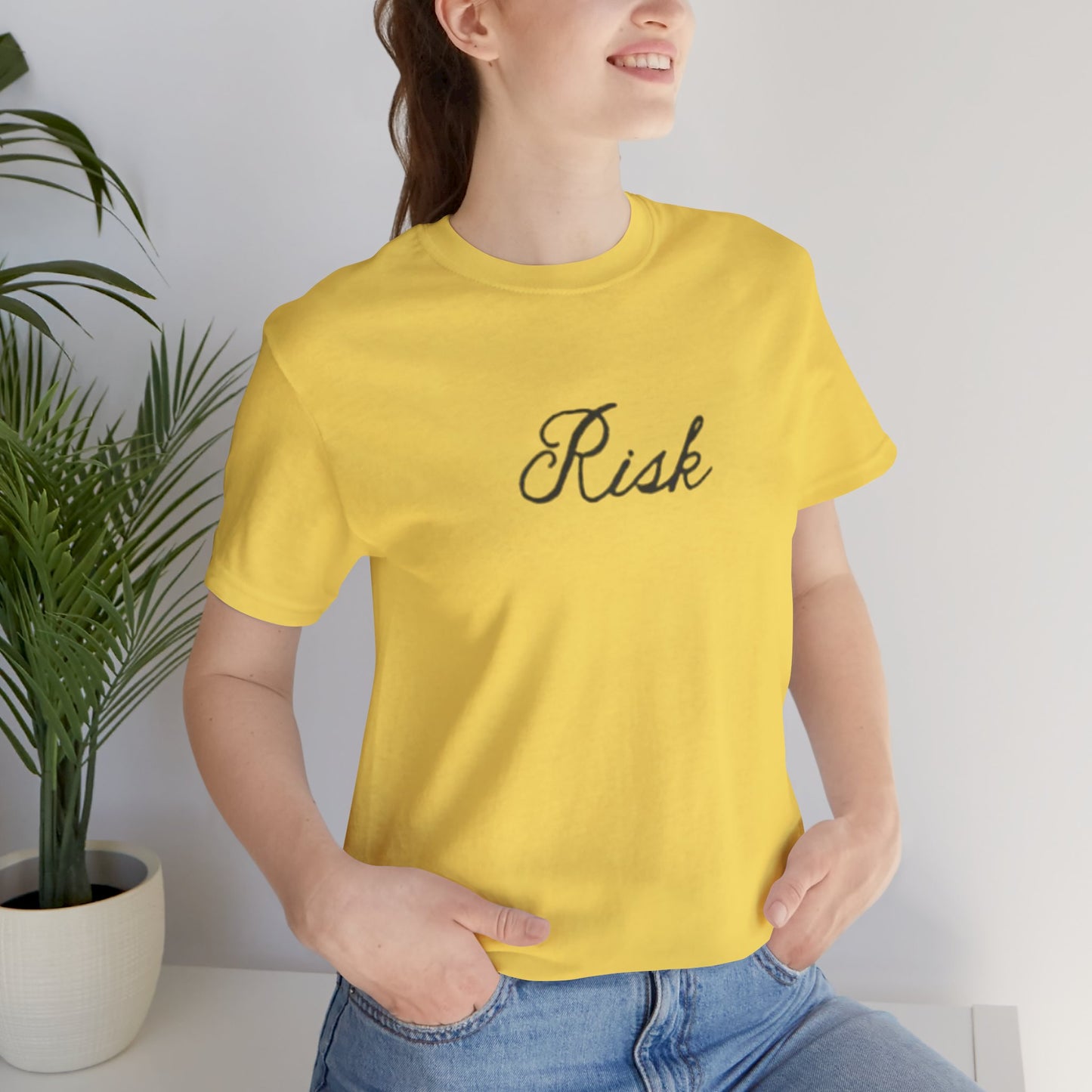 Risk - Unisex Jersey Short Sleeve Tee