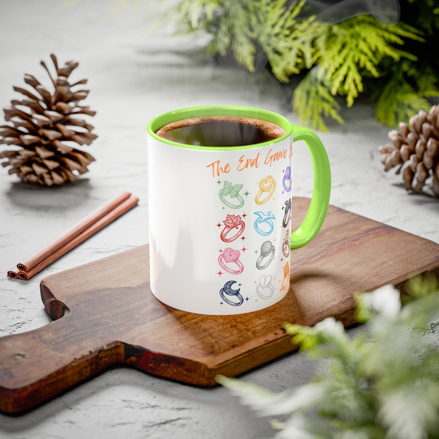 End Game Engagement Era Mugs | Unique Gift for Fans, Coffee Lovers, Home Decor, Birthday, and Celebration Occasions