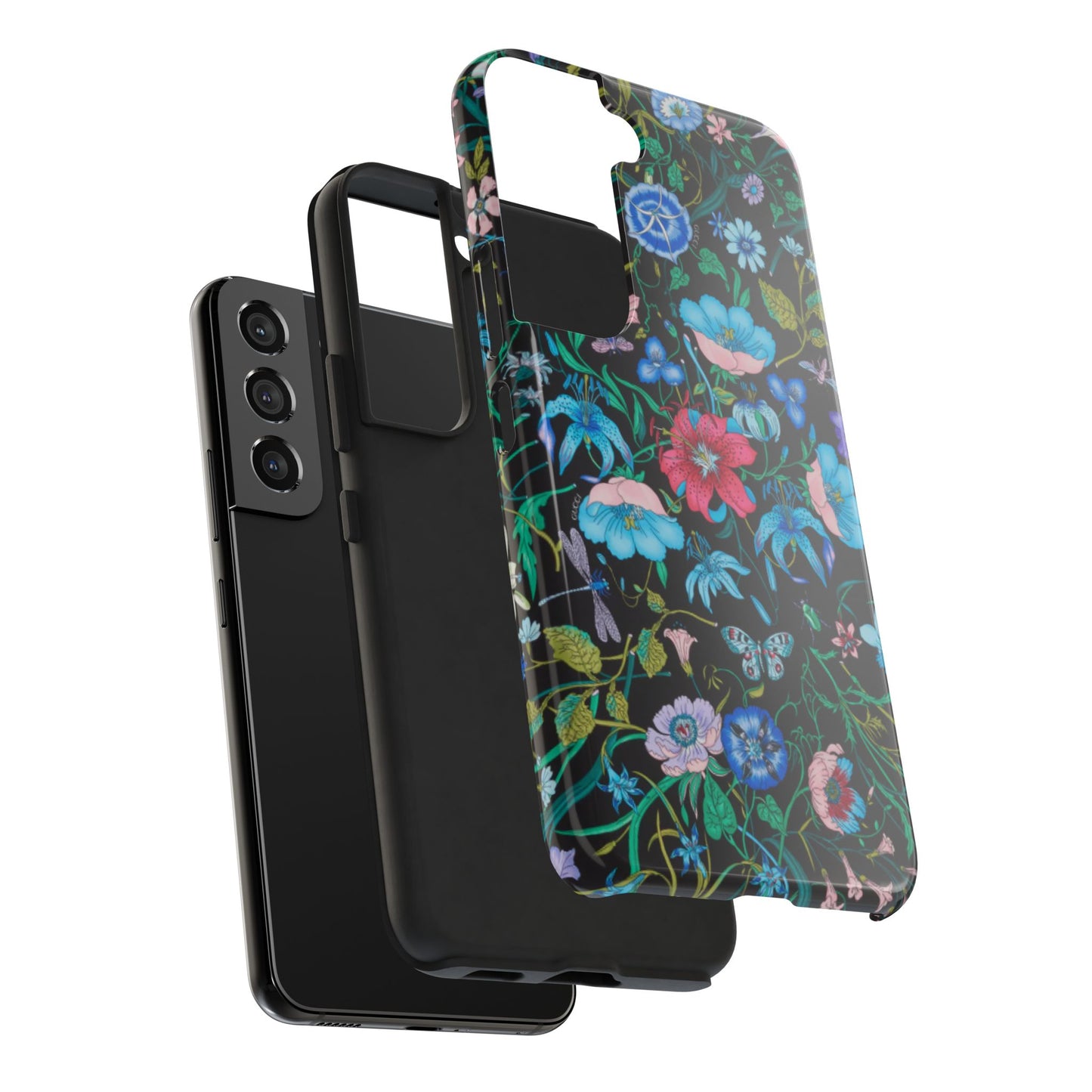 Vibrant Floral Tough Phone Case - Stylish and Durable Protection