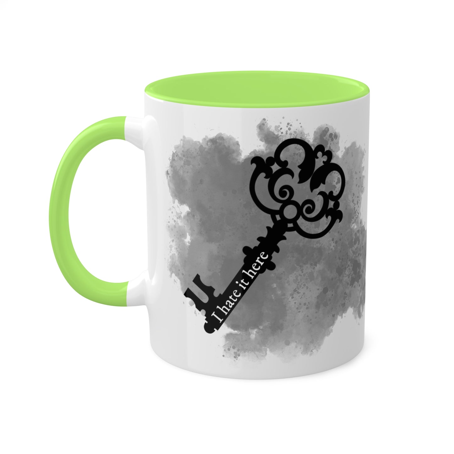 I hate it here - secret gardens in my mind - Colorful Mugs, 11oz