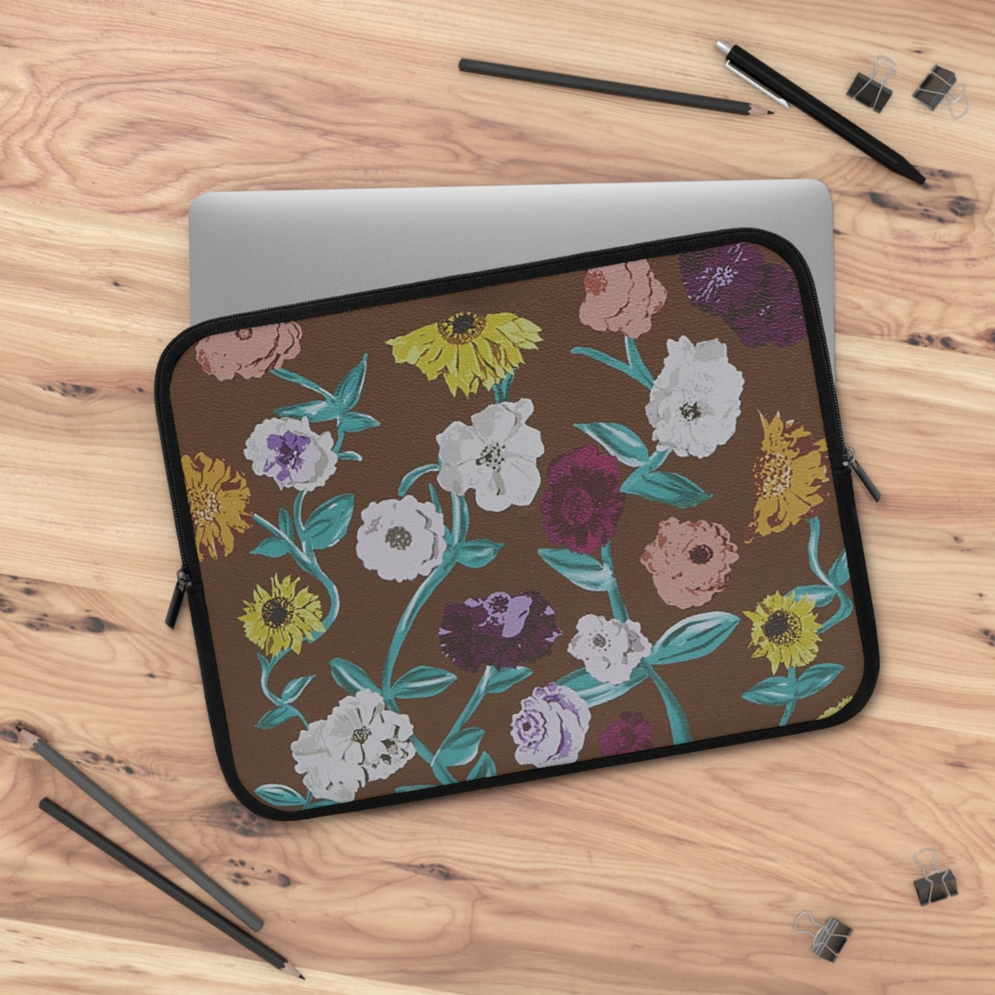 Surprise Song Piano Flowers - Vinyl Case Inspired - Laptop Sleeve