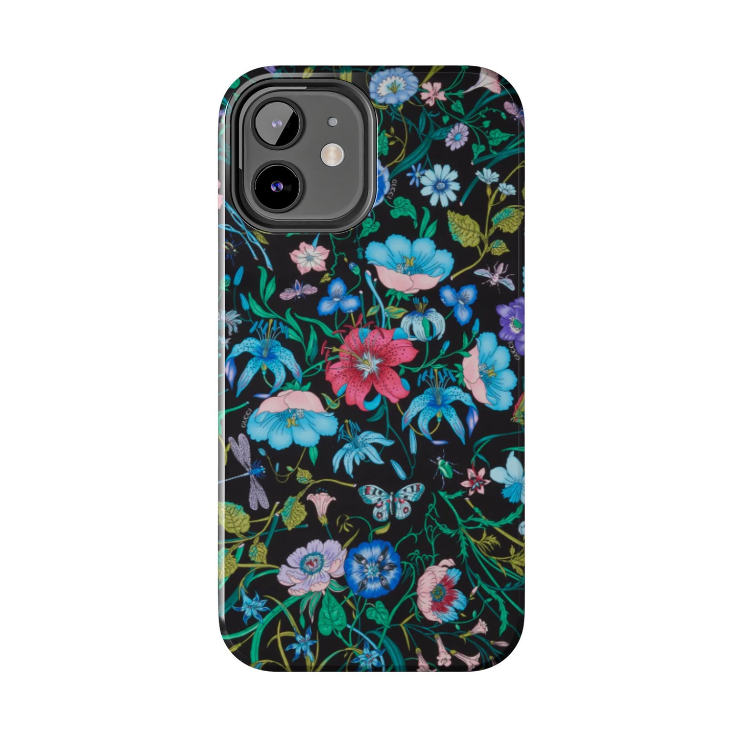Vibrant Floral Tough Phone Case - Stylish and Durable Protection