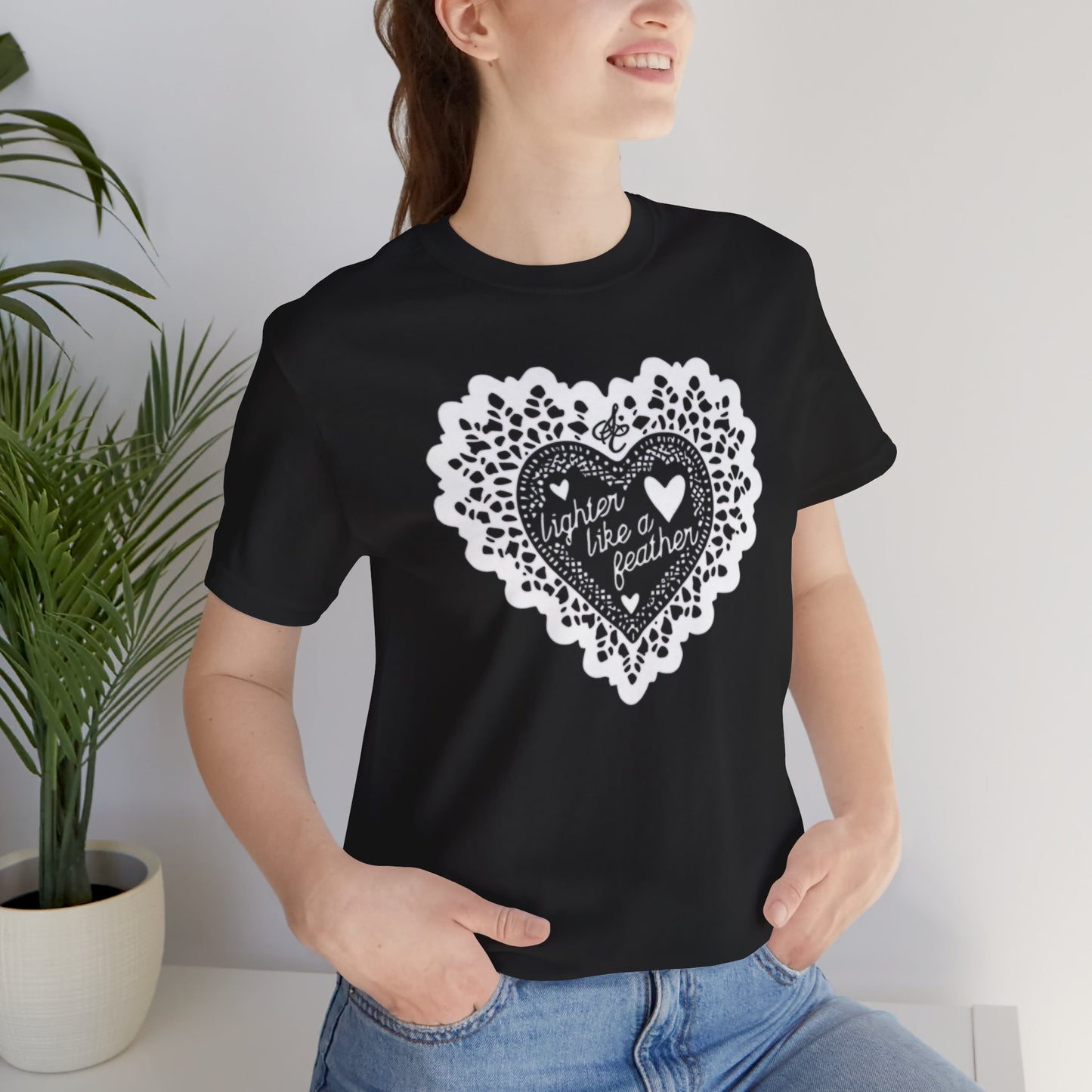 like a feather - Unisex Jersey Short Sleeve Tee