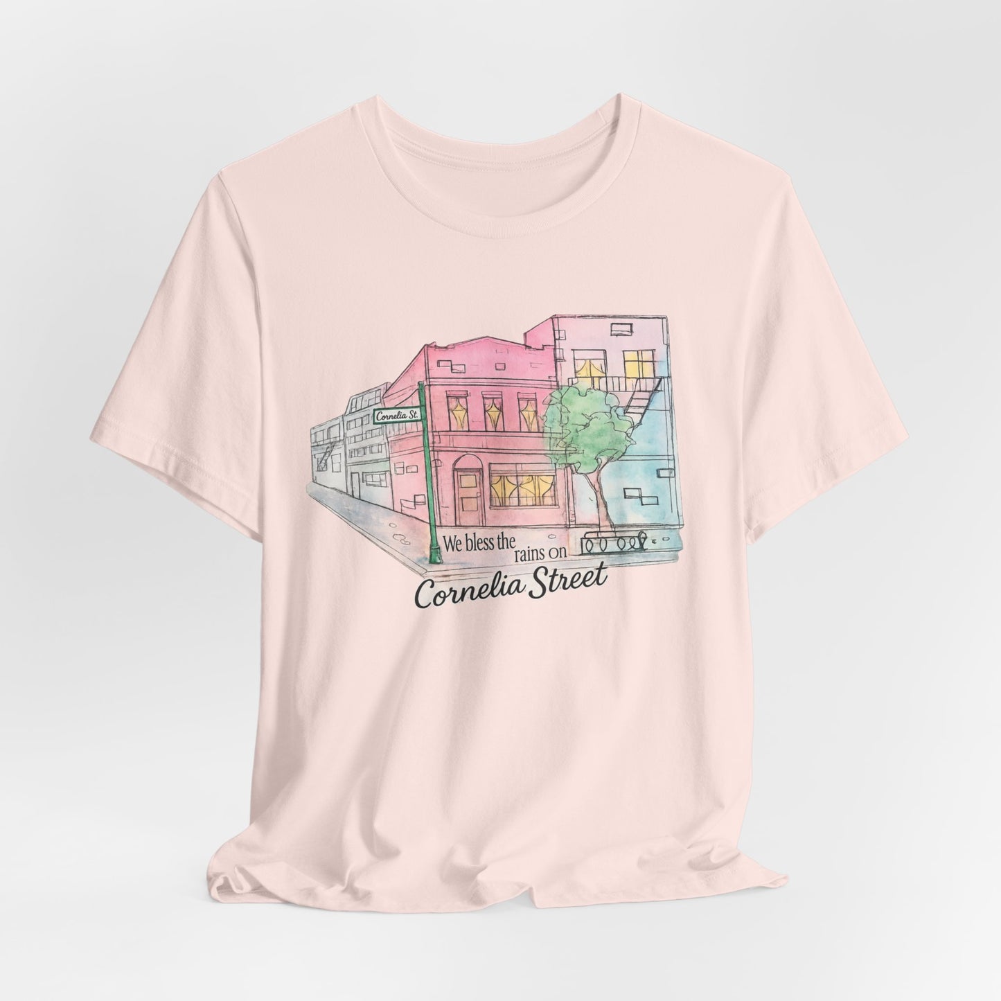 Cornelia Street Illustration Solid Tee