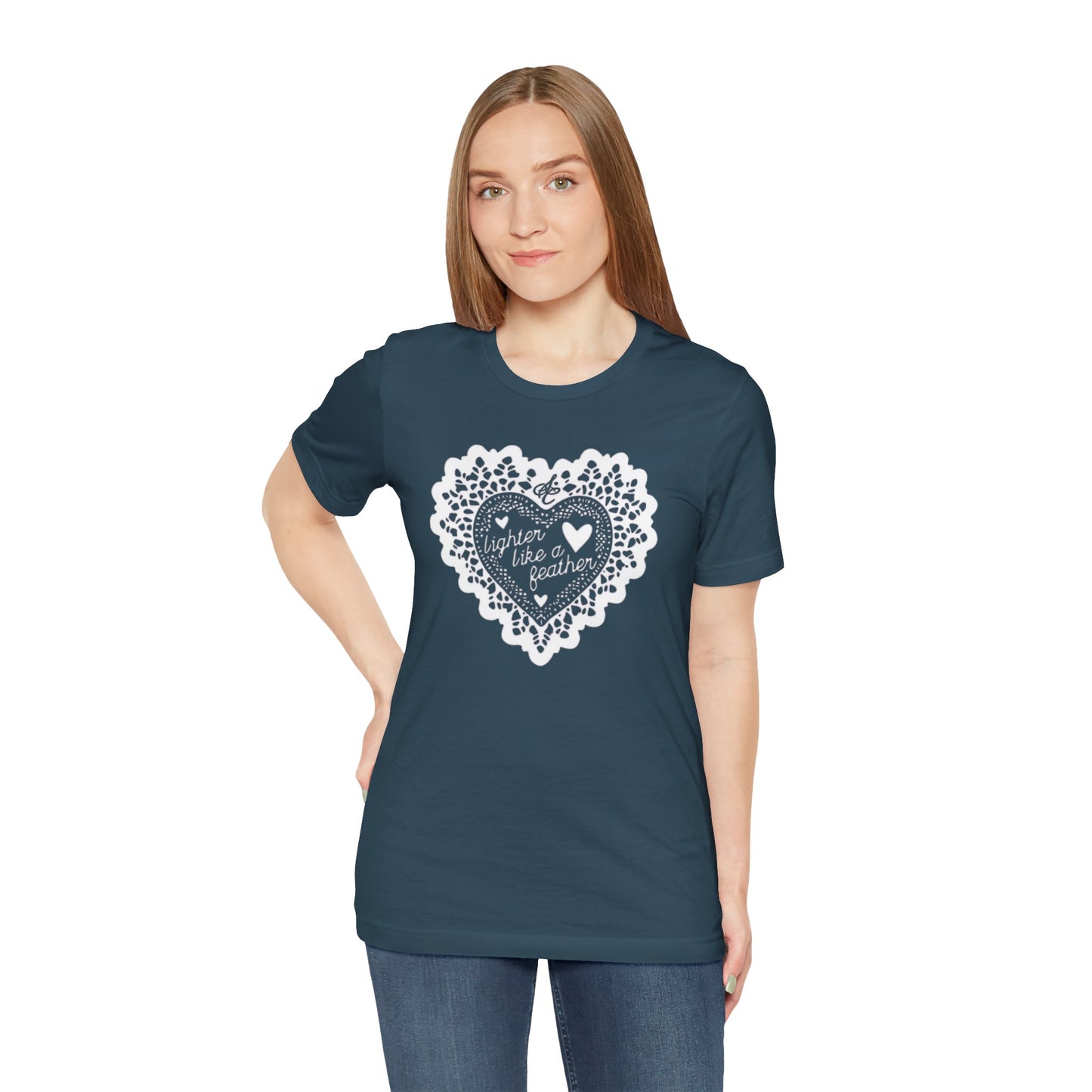 like a feather - Unisex Jersey Short Sleeve Tee