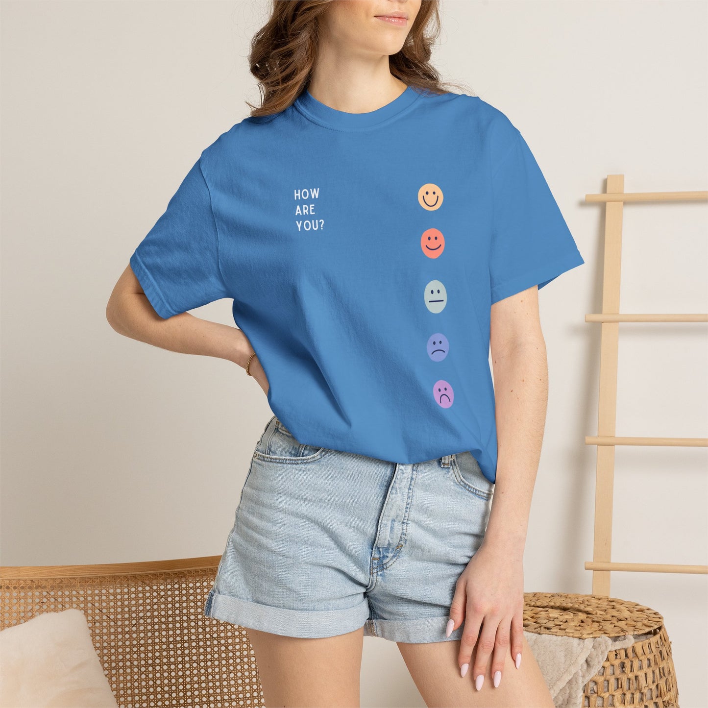 How Are You? Emoji Mood T-Shirt