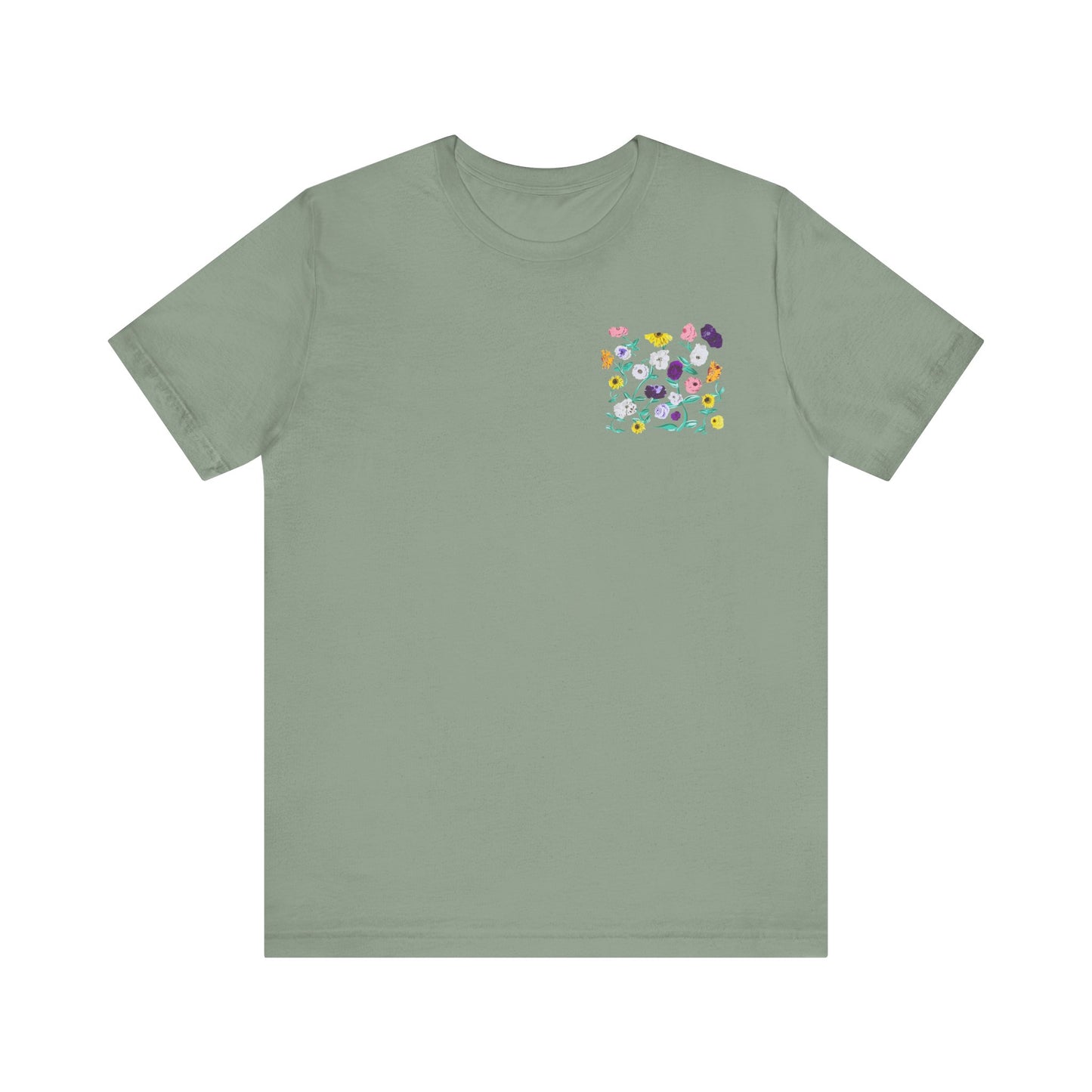 Floral Swiftie Tee - Unisex Jersey Short Sleeve T-Shirt