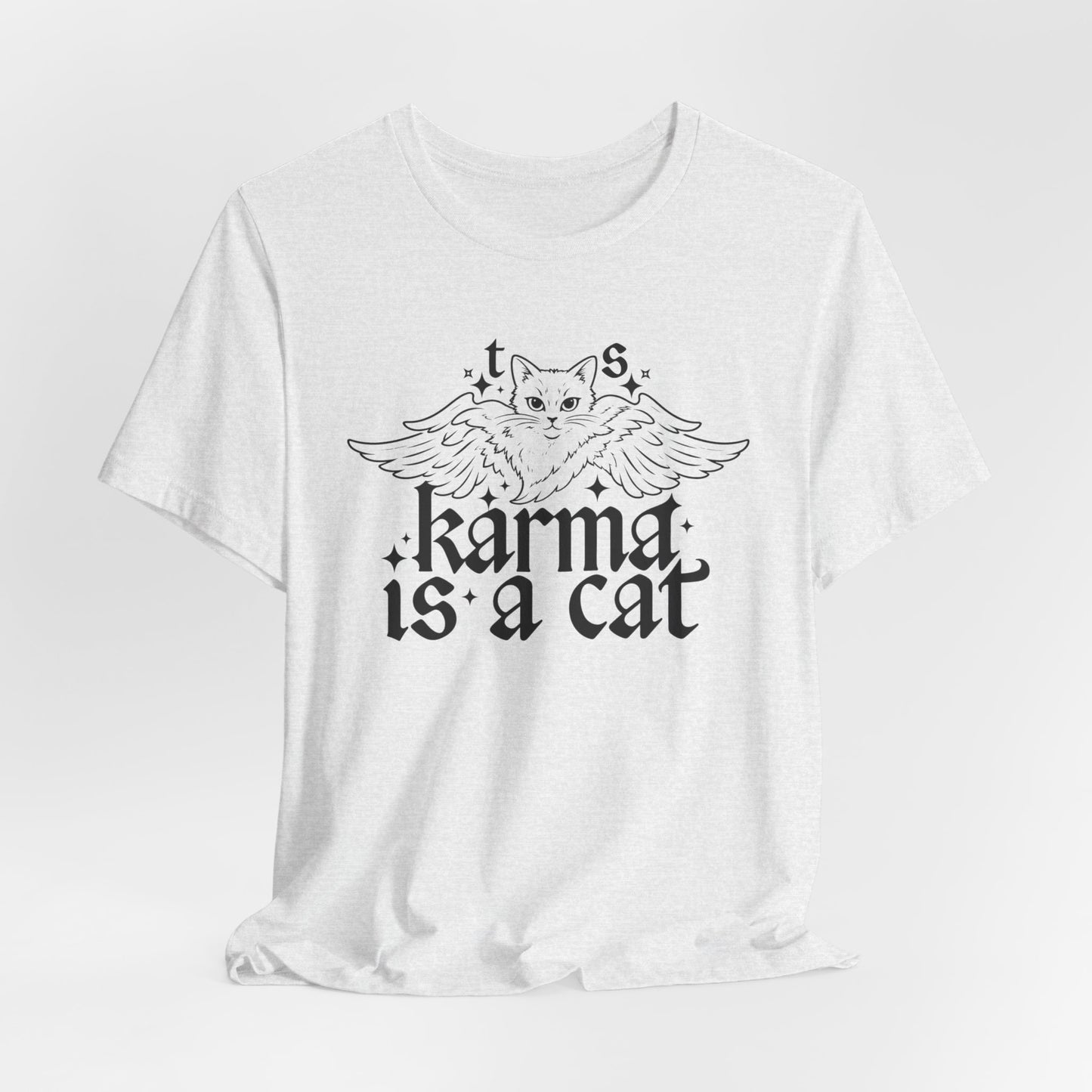 Karma Cat - Unisex Jersey Short Sleeve Tee