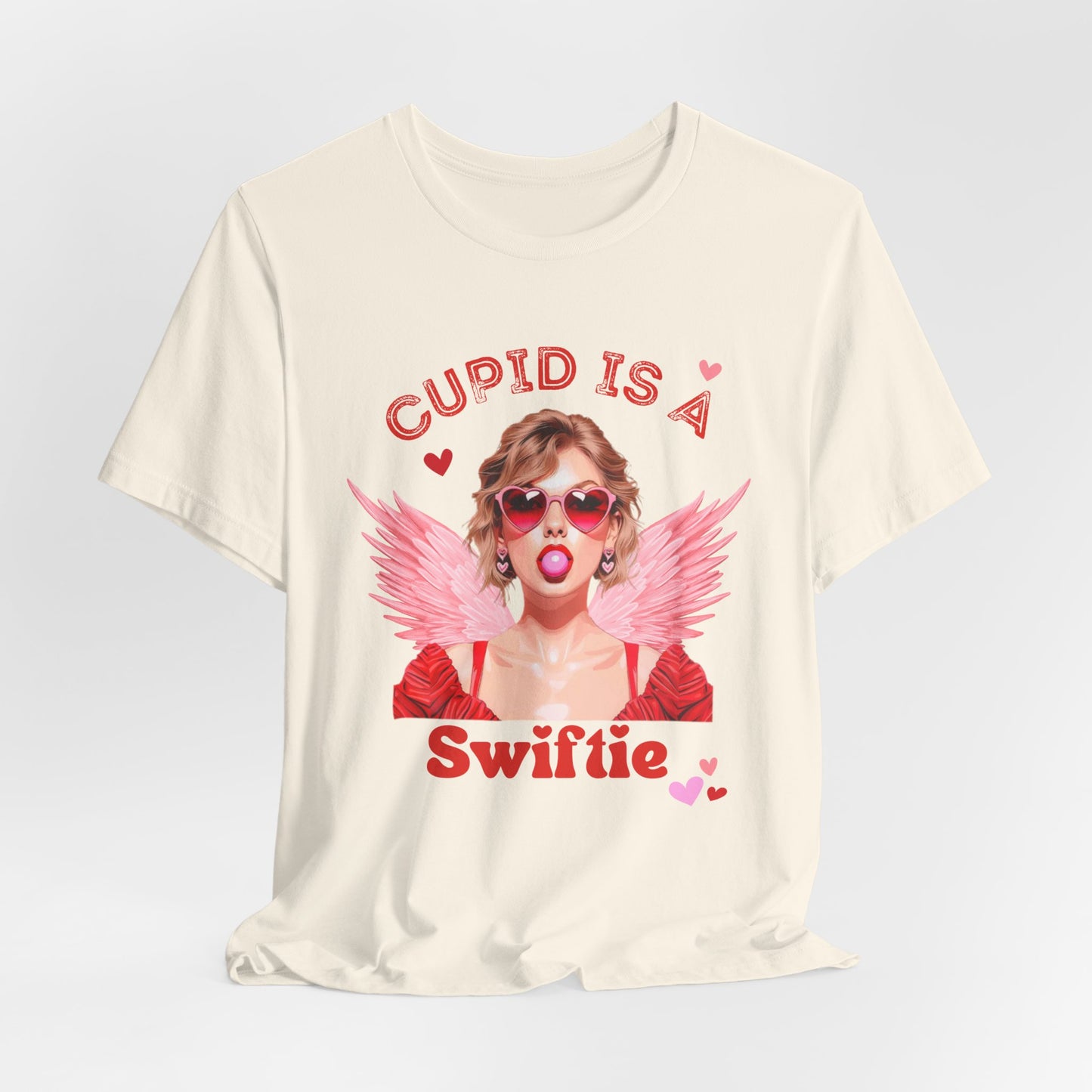 Cupid is a Swiftie - Unisex Jersey Short Sleeve Tee