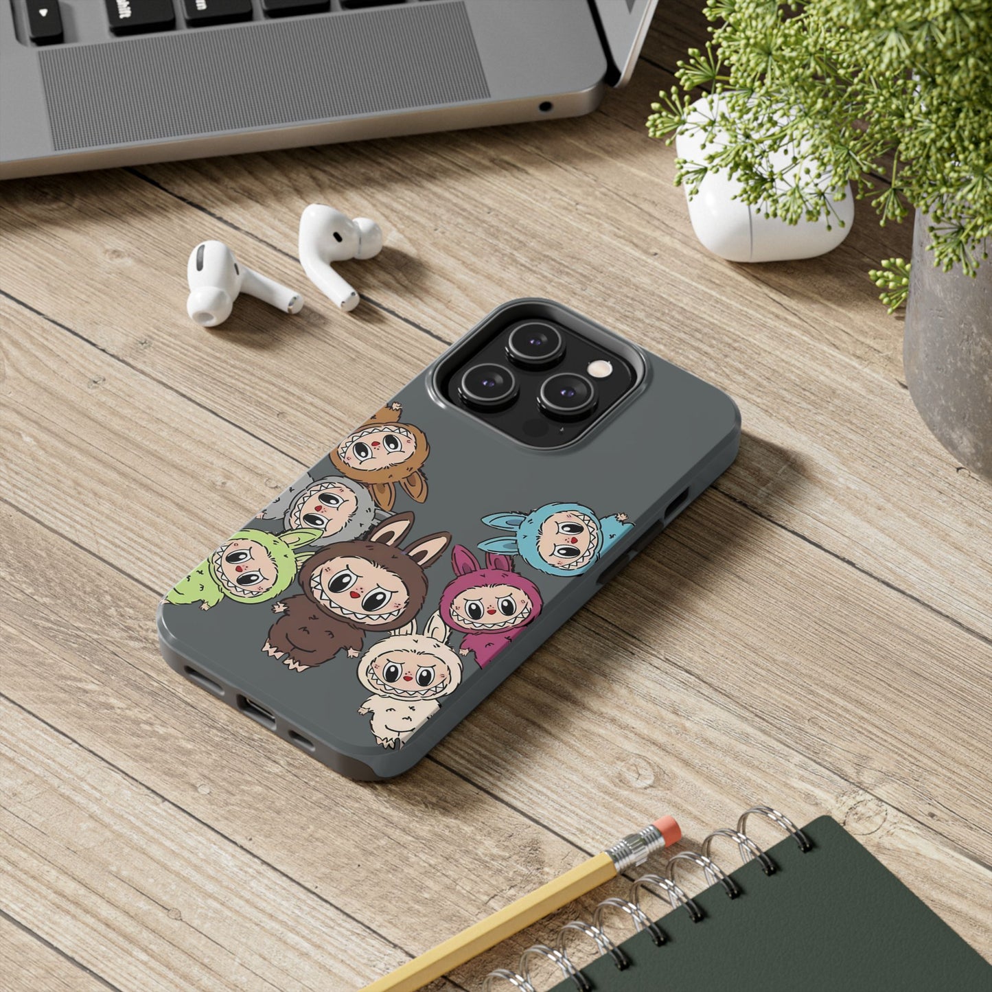 Cute Cartoon Character Tough Phone Cases | Unique Gift, Kawaii Phone Accessories, Durable Covers, Fun Designs, Perfect for Kids