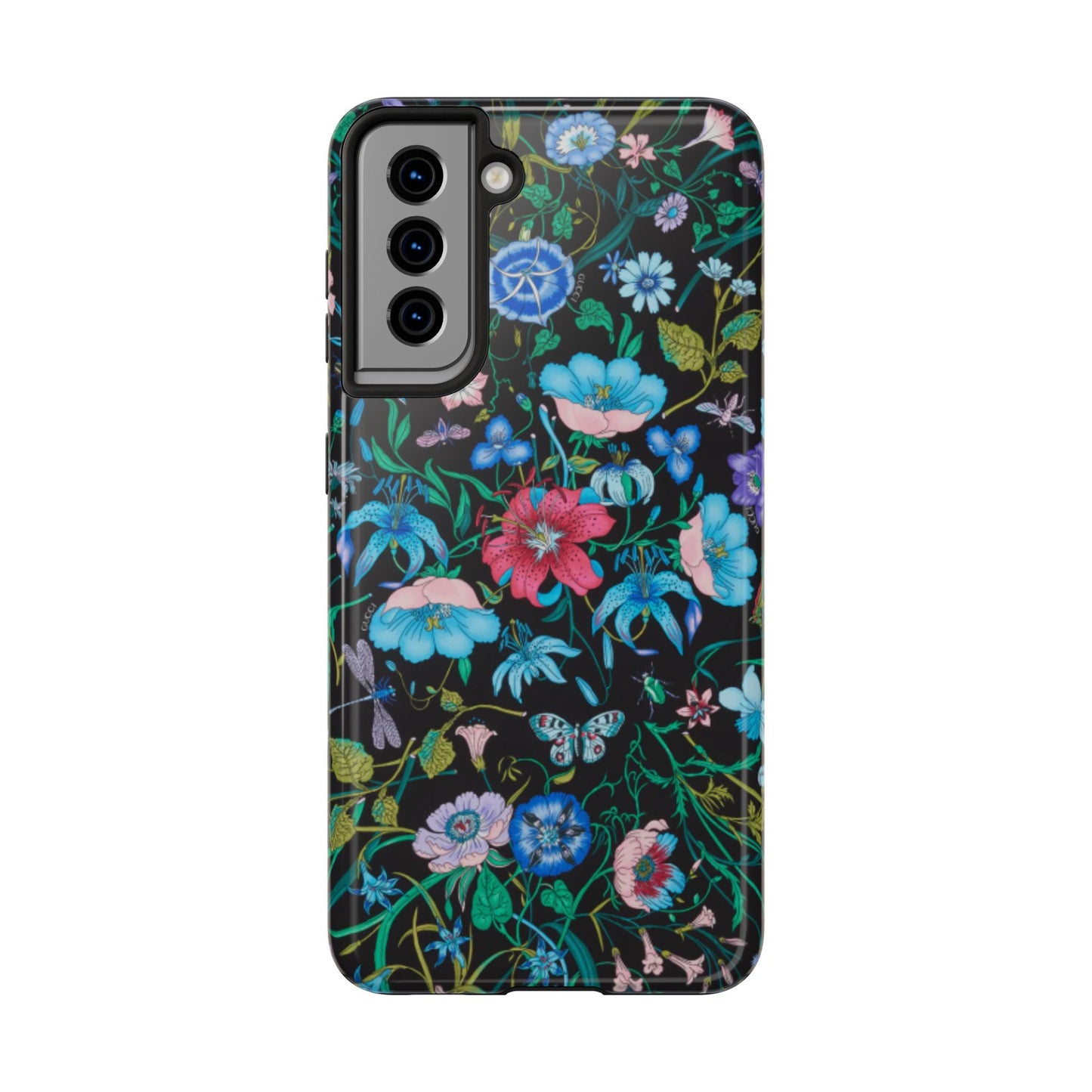 Vibrant Floral Tough Phone Case - Stylish and Durable Protection