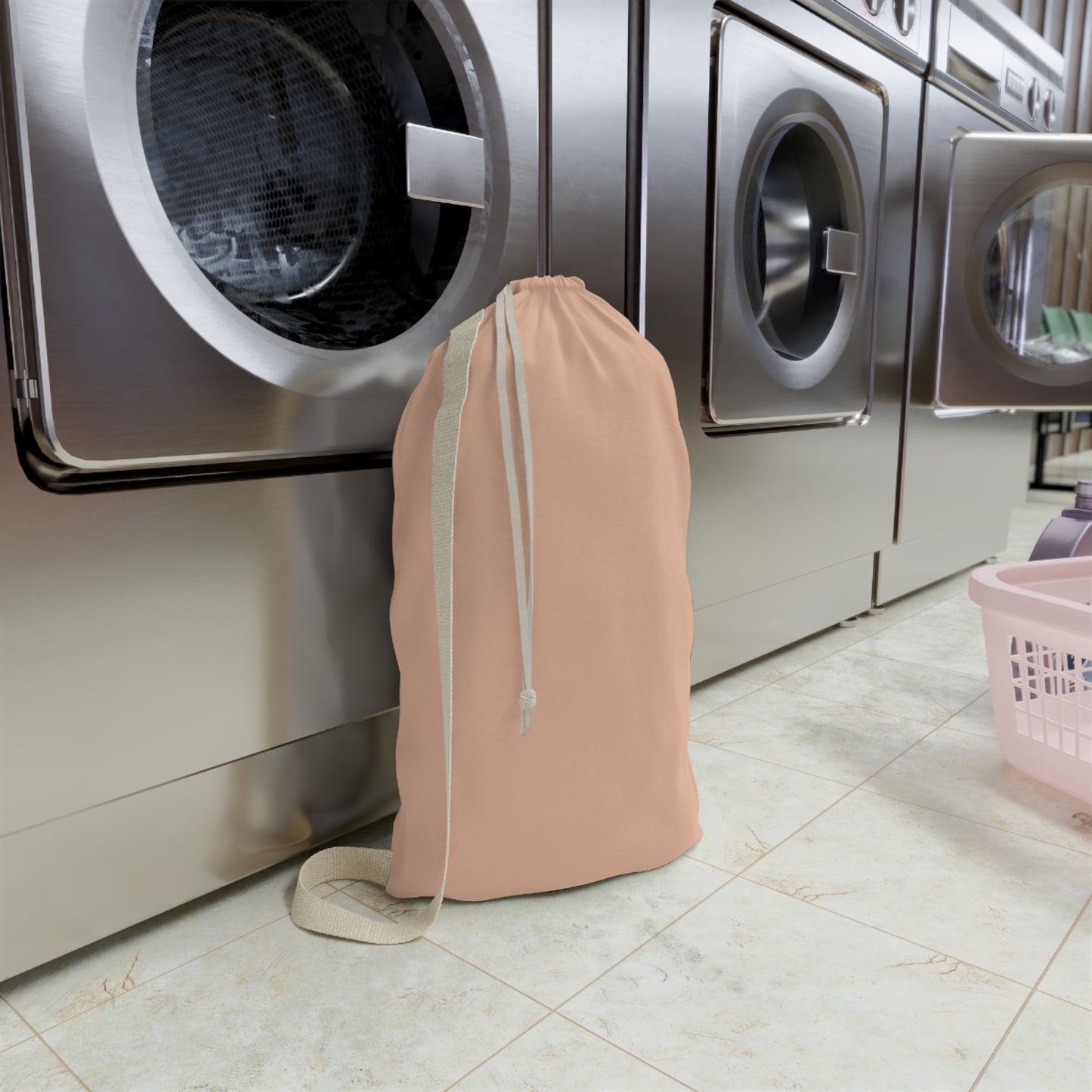 Peach Showgirl Laundry Bag