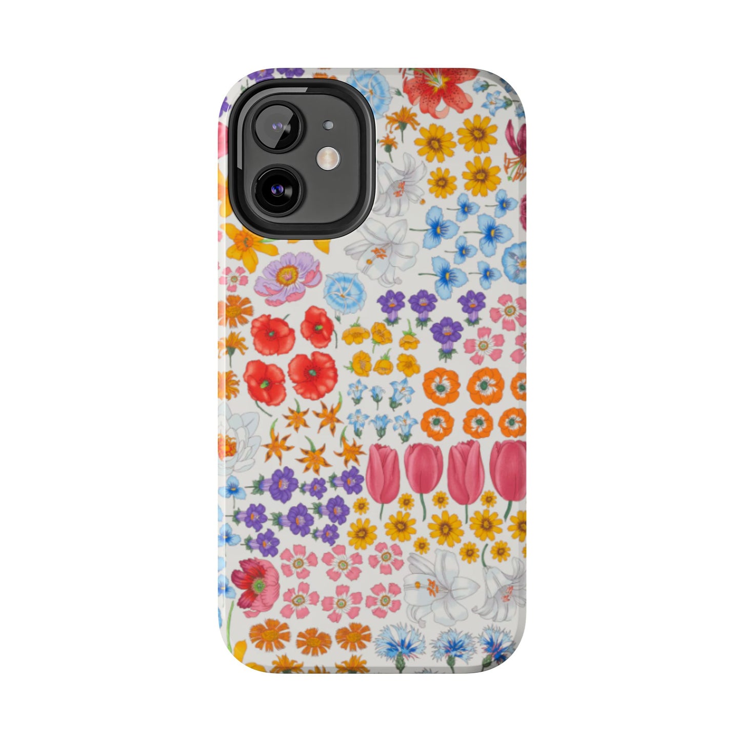 Vibrant Floral Tough Phone Case "Flora"- Durable Protection for Your Device
